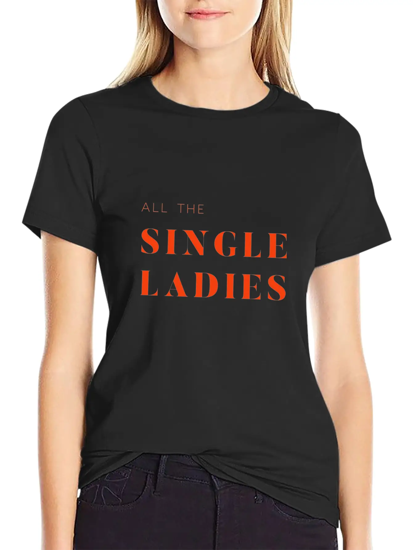 Singles Awareness Day Single Ladies Classic Cotton Tee – Unisex Comfort For Any Season