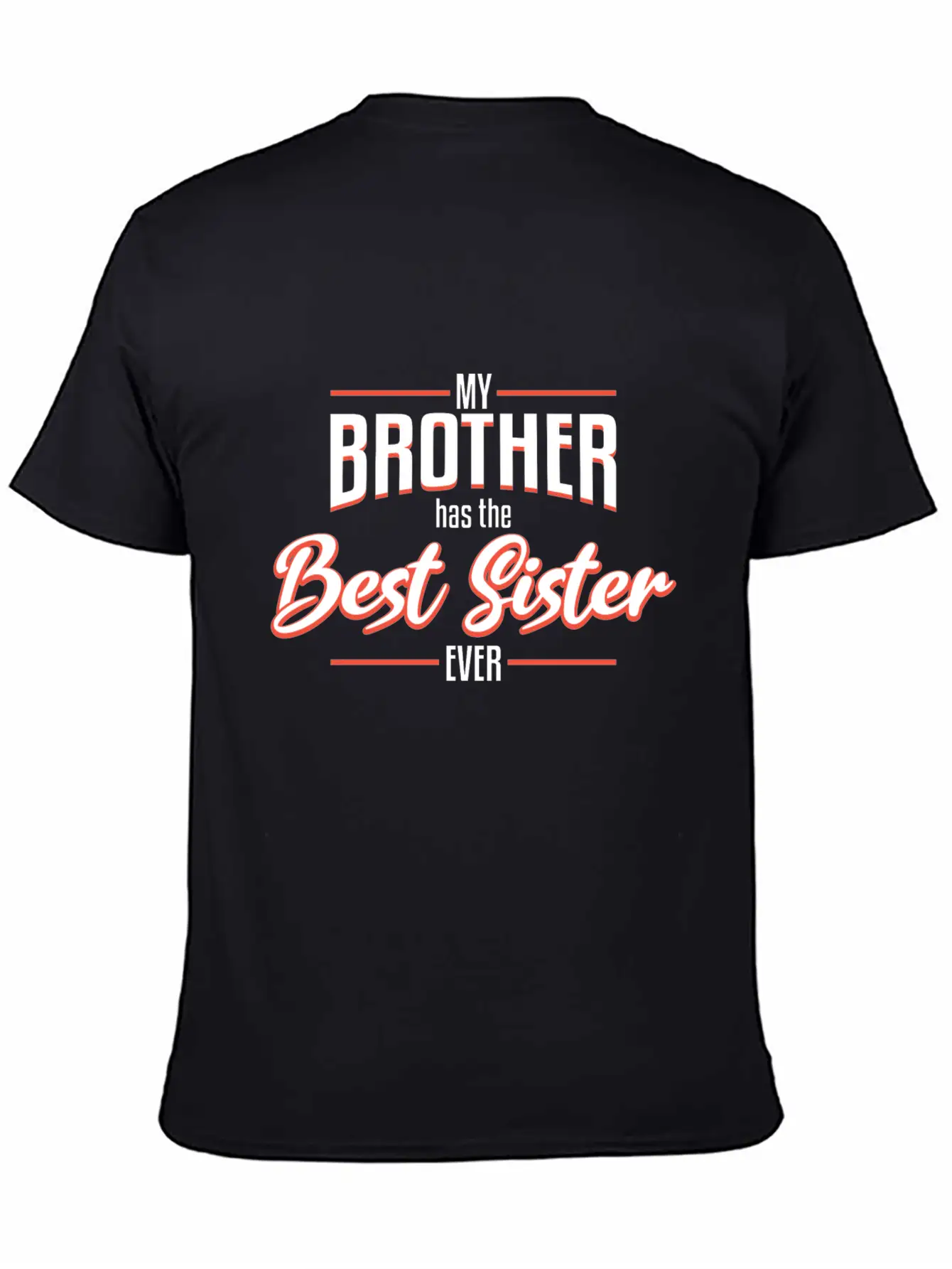 Sister Best Sister Relaxed Everyday Tee – Lightweight And Durable Cotton