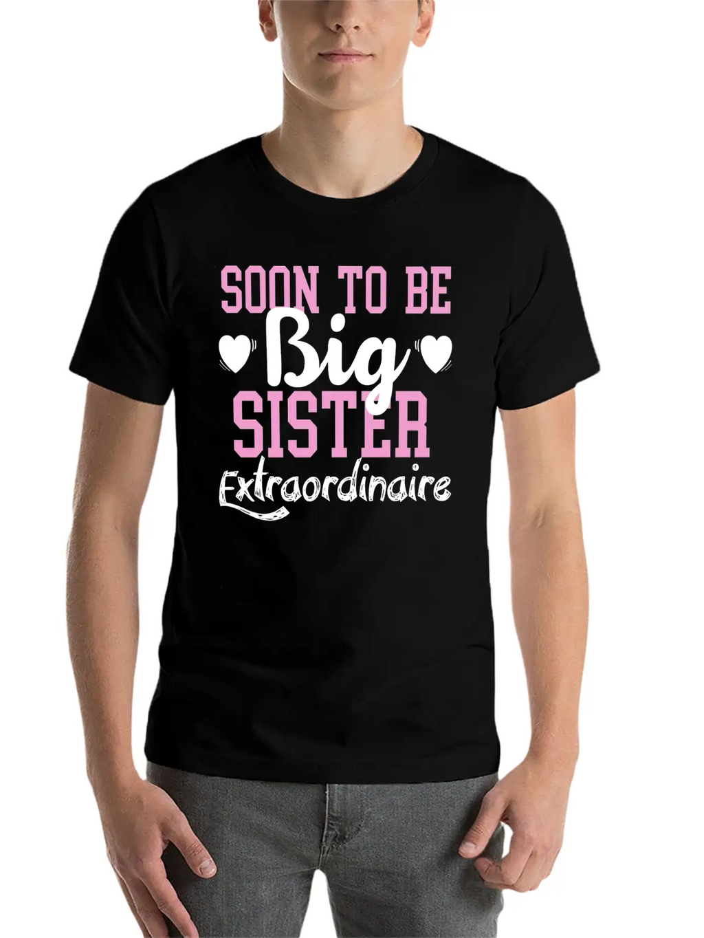 Sister Soon To Be Big Sister Classic Cotton Tee – Unisex Comfort For Any Season