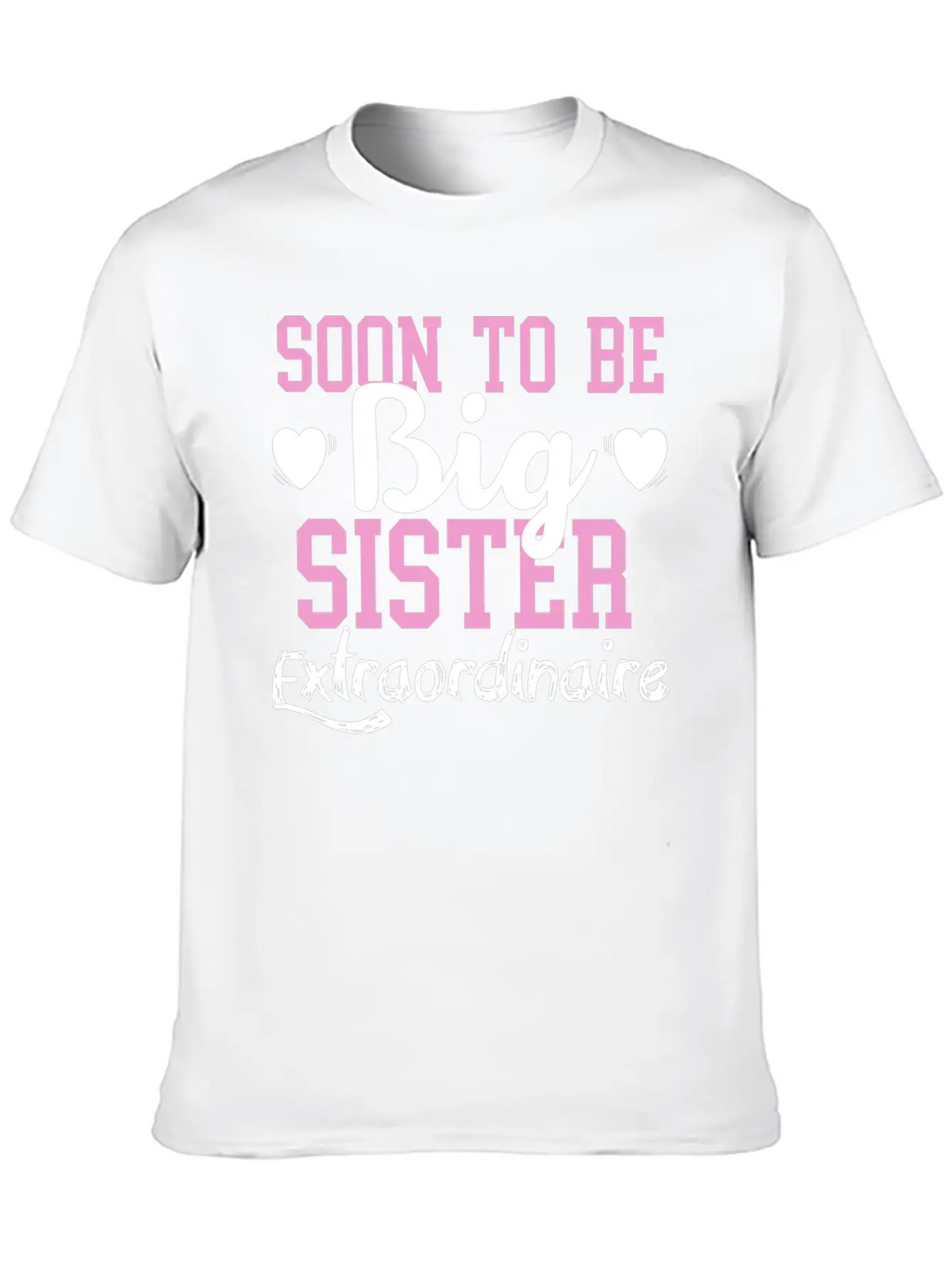 Sister Soon To Be Big Sister Classic Cotton Tee – Unisex Comfort For Any Season