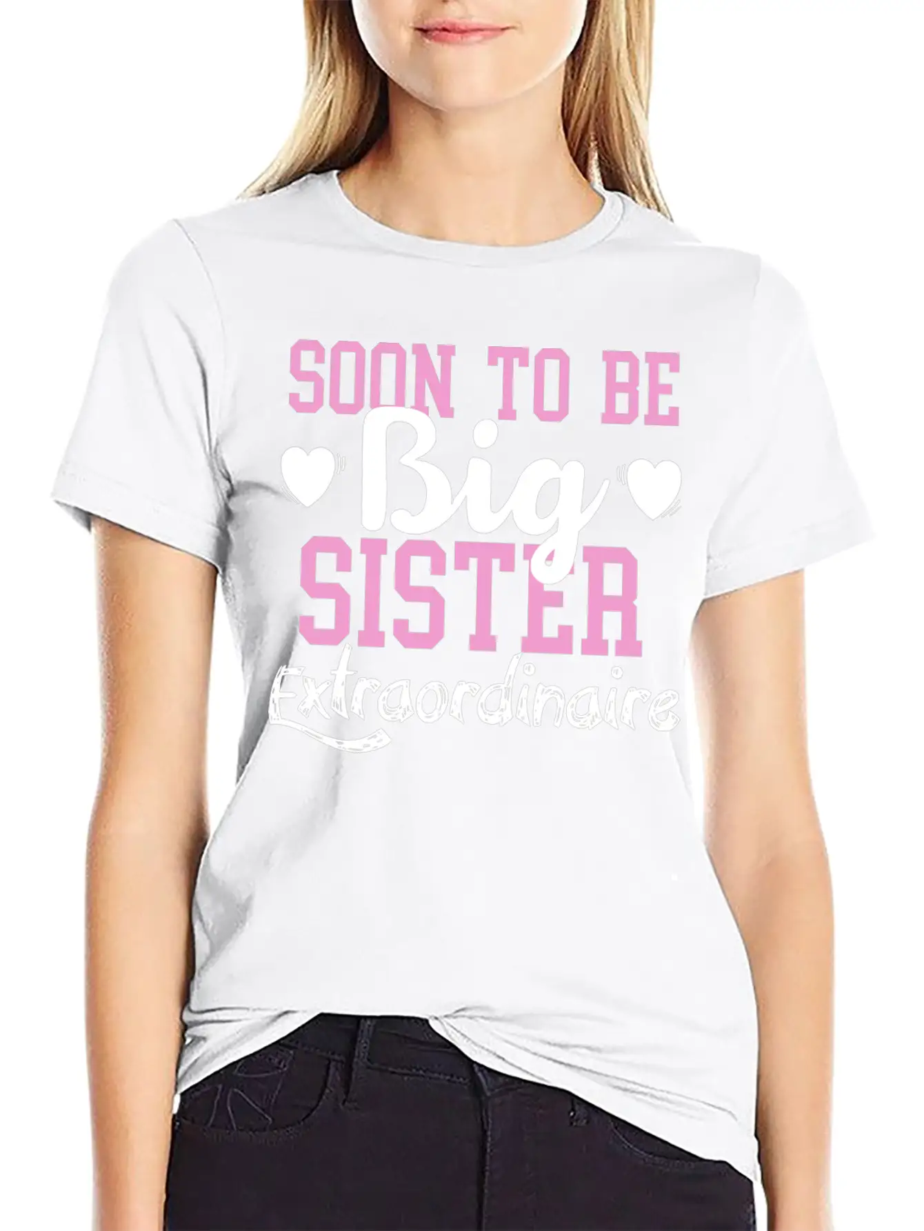 Sister Soon To Be Big Sister Classic Cotton Tee – Unisex Comfort For Any Season