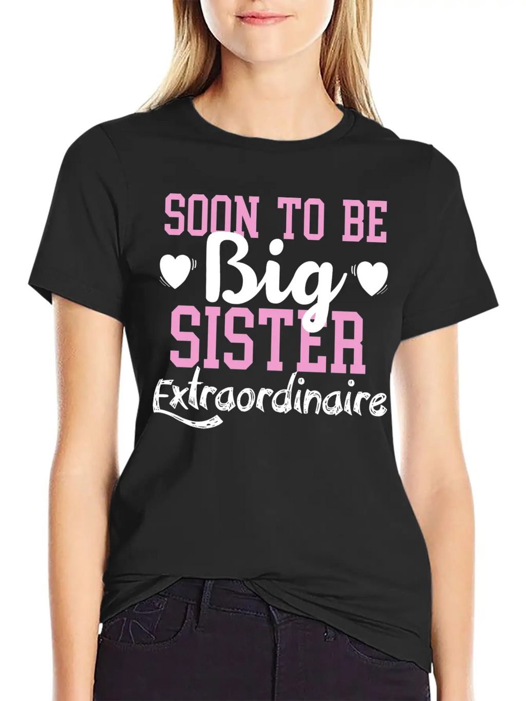 Sister Soon To Be Big Sister Classic Cotton Tee – Unisex Comfort For Any Season