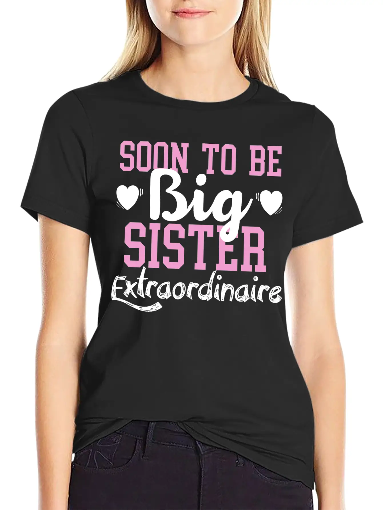 Sister Soon To Be Big Sister Classic Cotton Tee – Unisex Comfort For Any Season