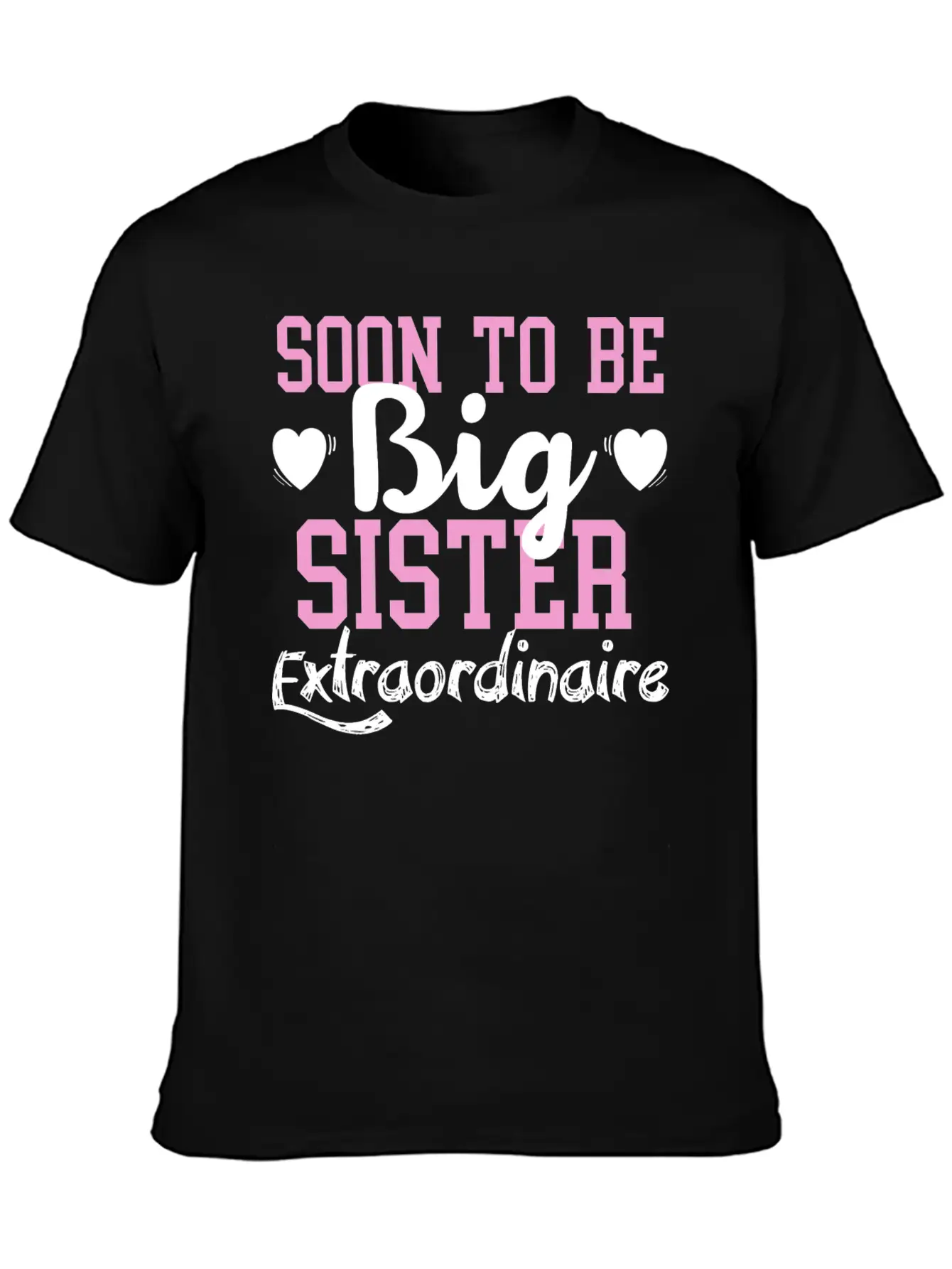 Sister Soon To Be Big Sister Classic Cotton Tee – Unisex Comfort For Any Season