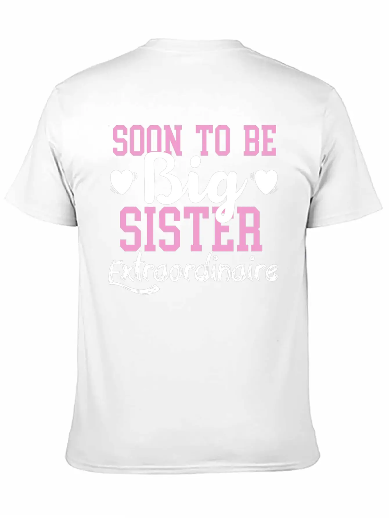 Sister Soon To Be Big Sister Classic Cotton Tee – Unisex Comfort For Any Season