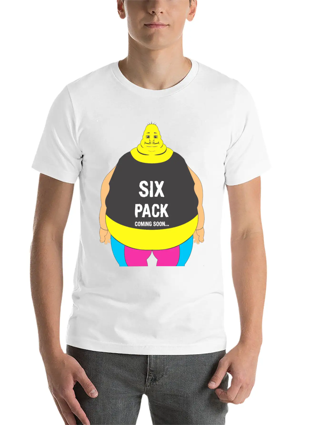 Six Pack Body Basic Graphic T-Shirt – Daily Comfort In Soft Cotton