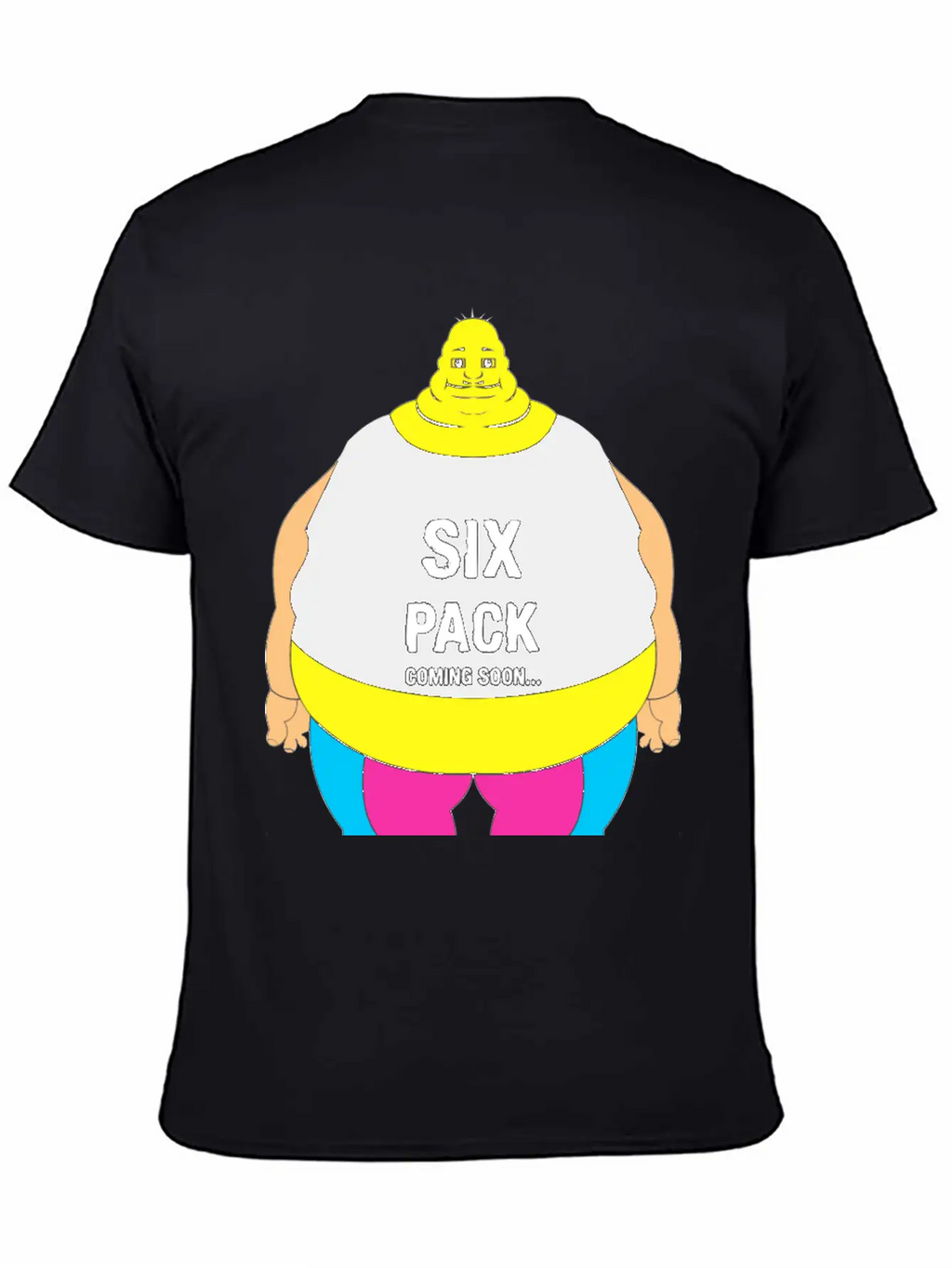 Six Pack Body Basic Graphic T-Shirt – Daily Comfort In Soft Cotton