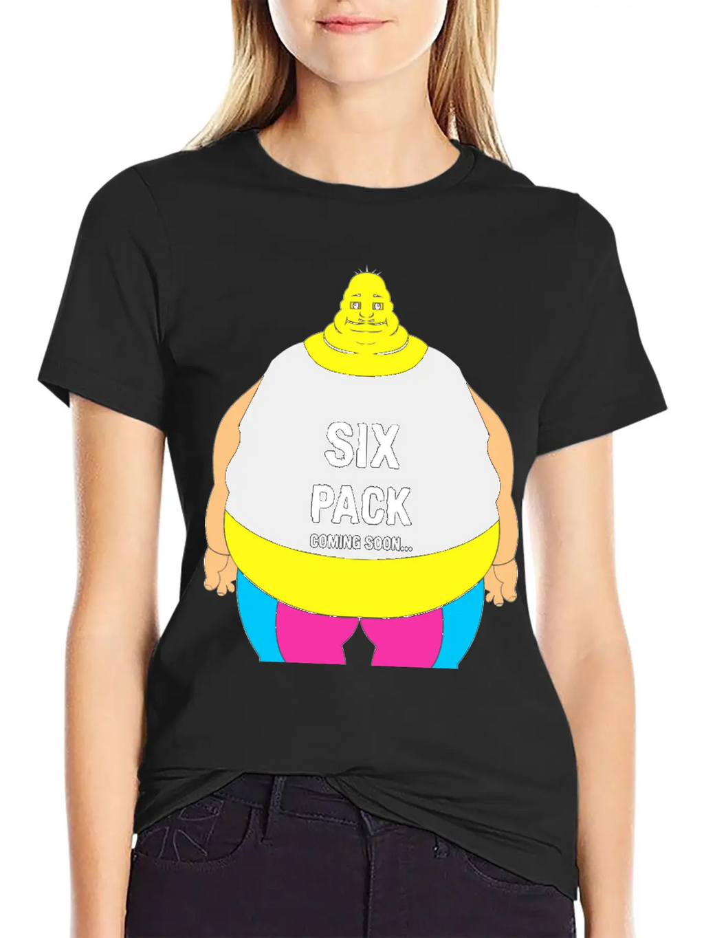 Six Pack Body Basic Graphic T-Shirt – Daily Comfort In Soft Cotton