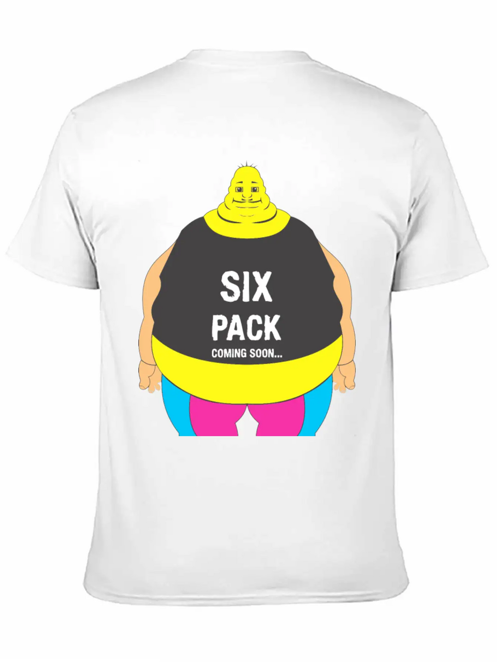 Six Pack Body Basic Graphic T-Shirt – Daily Comfort In Soft Cotton