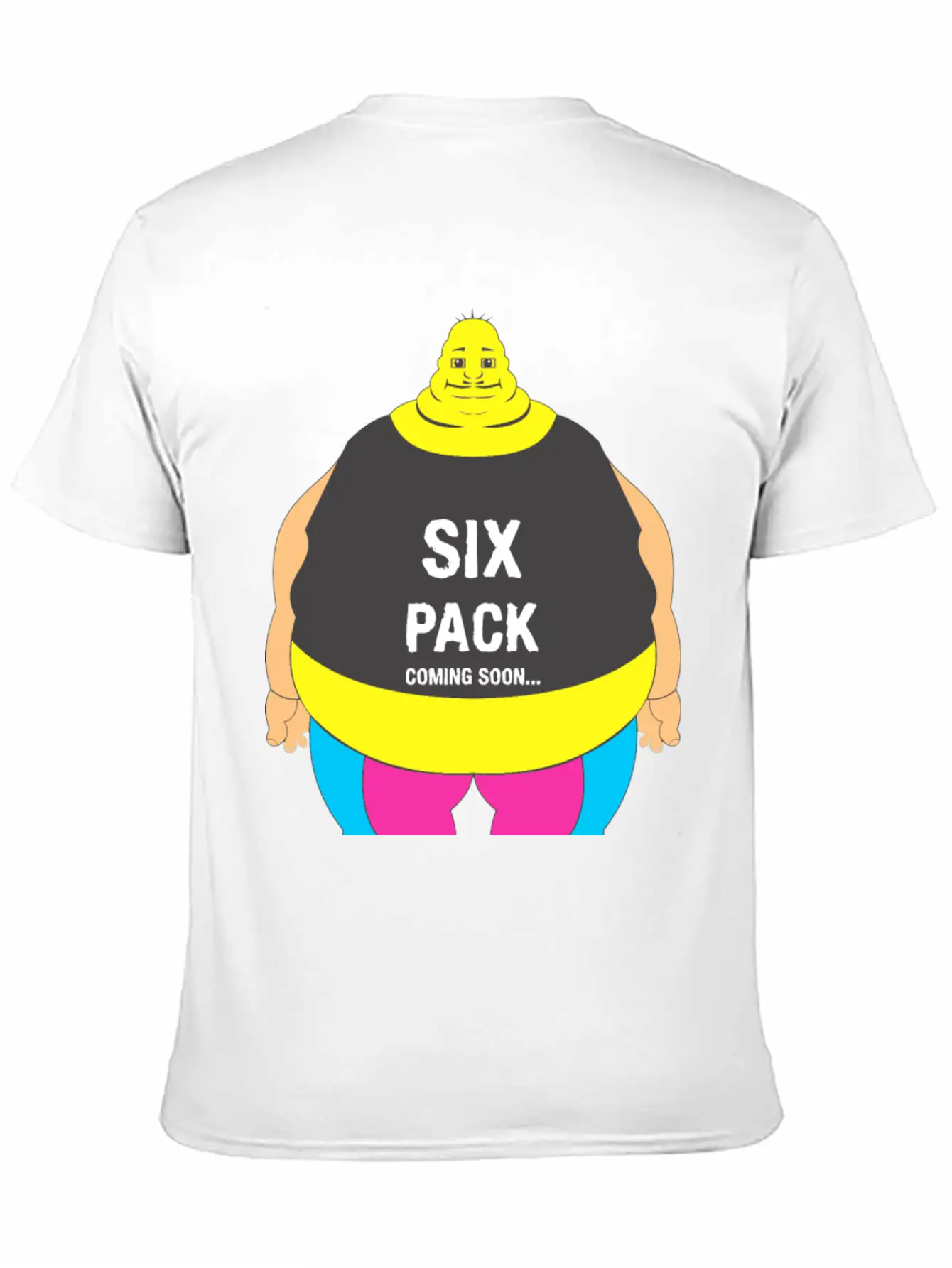 Six Pack Body Basic Graphic T-Shirt – Daily Comfort In Soft Cotton