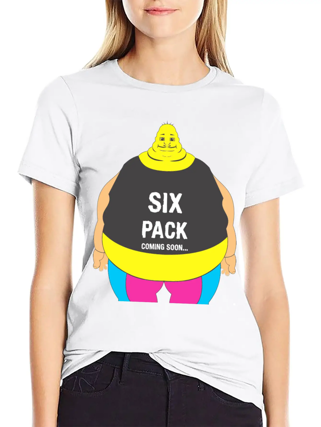 Six Pack Body Basic Graphic T-Shirt – Daily Comfort In Soft Cotton