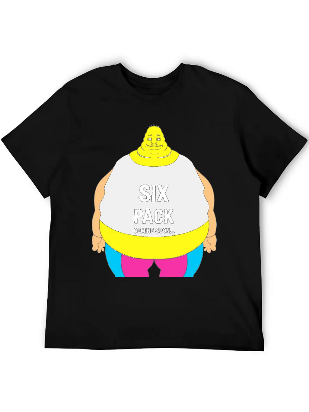 Six Pack Body Basic Graphic T-Shirt – Daily Comfort In Soft Cotton