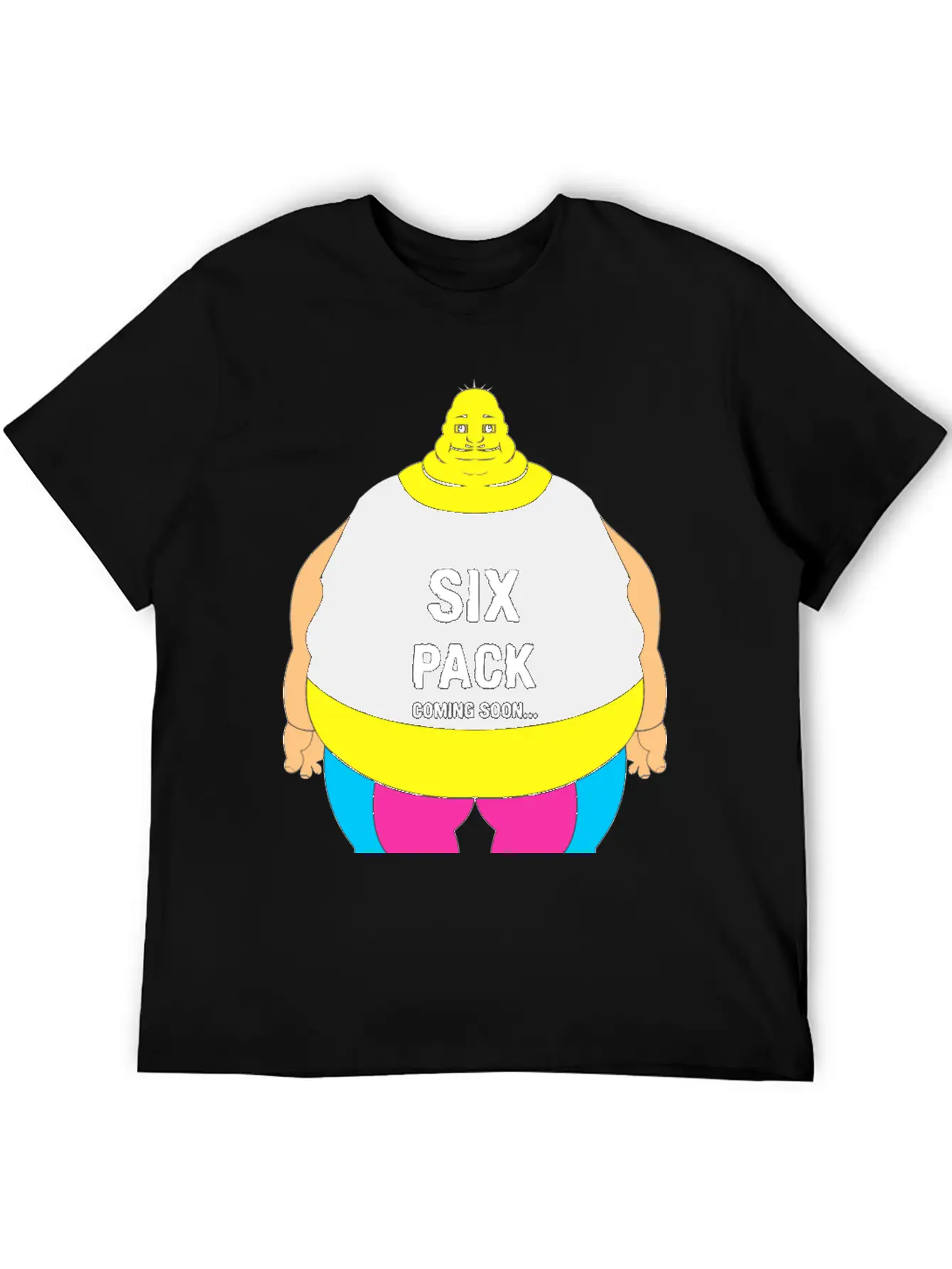 Six Pack Body Basic Graphic T-Shirt – Daily Comfort In Soft Cotton