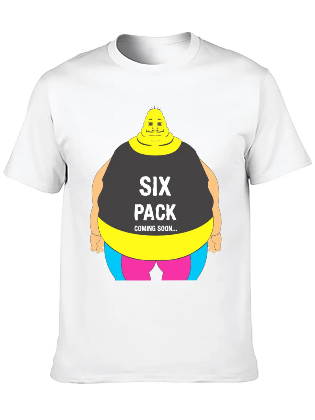 Six Pack Body Basic Graphic T-Shirt – Daily Comfort In Soft Cotton