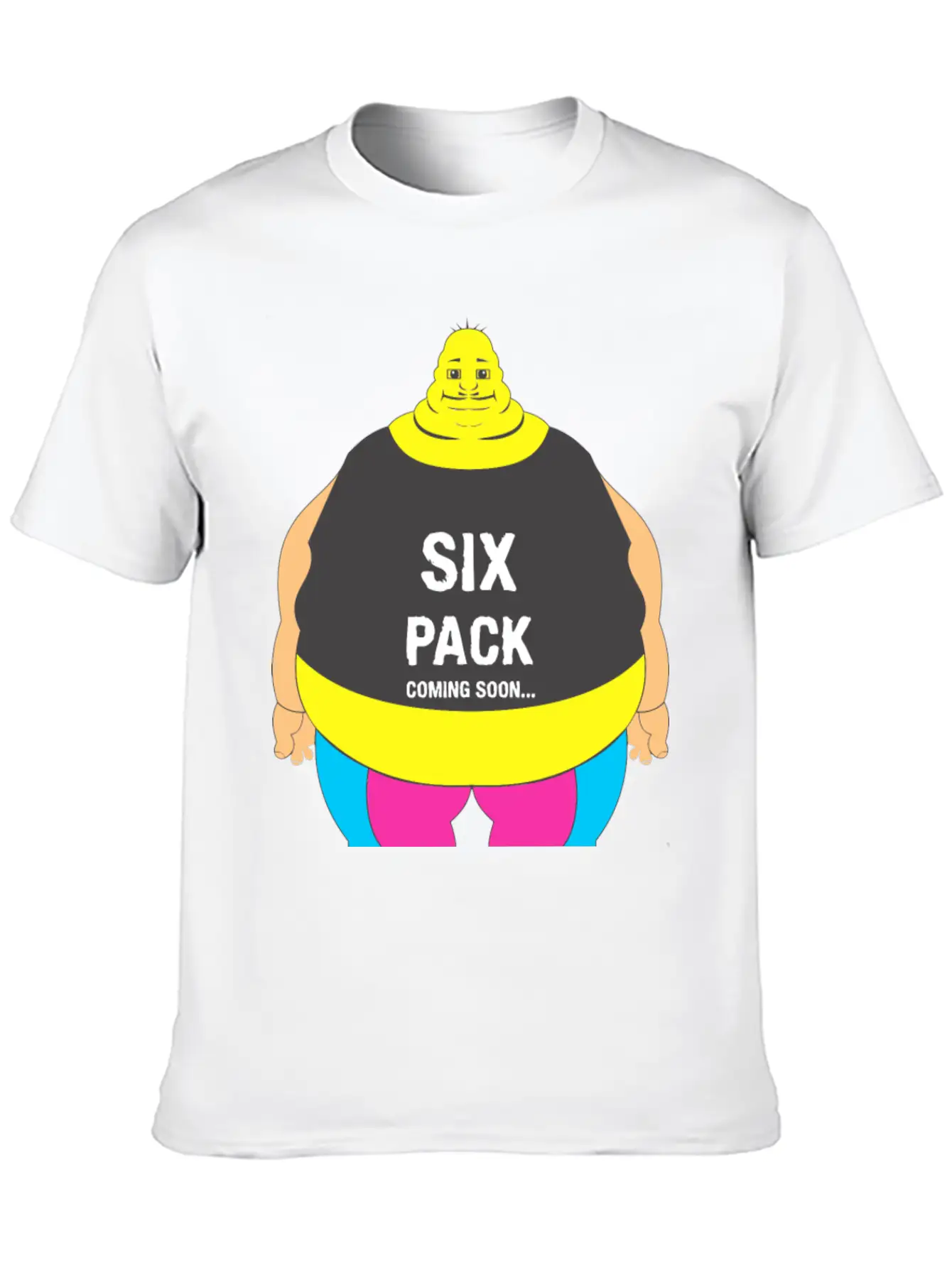 Six Pack Body Basic Graphic T-Shirt – Daily Comfort In Soft Cotton