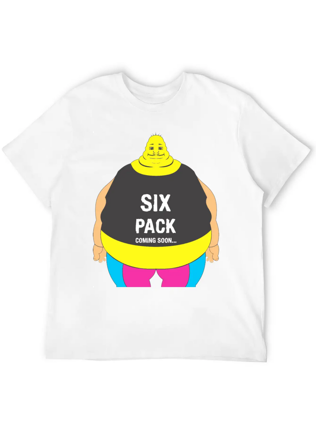 Six Pack Body Basic Graphic T-Shirt – Daily Comfort In Soft Cotton