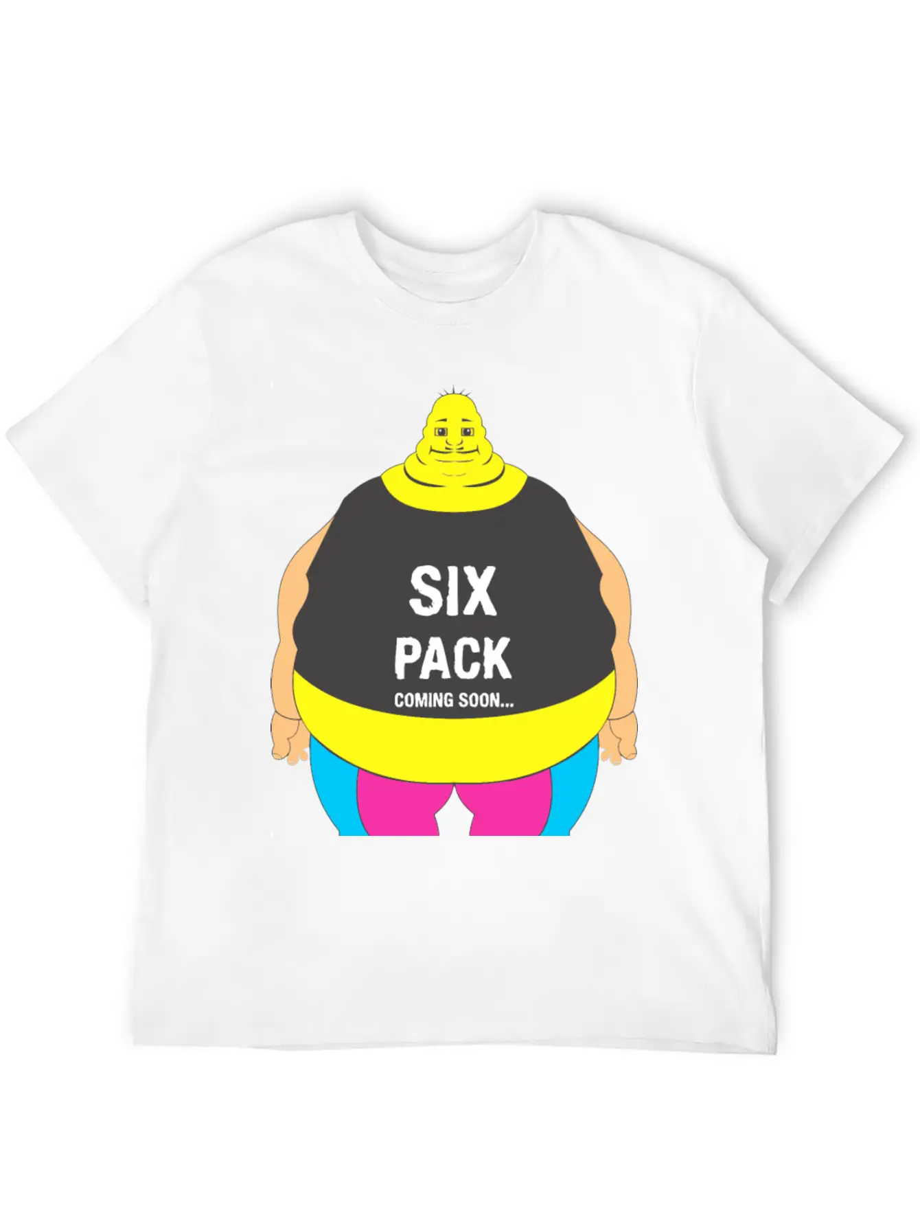 Six Pack Body Basic Graphic T-Shirt – Daily Comfort In Soft Cotton