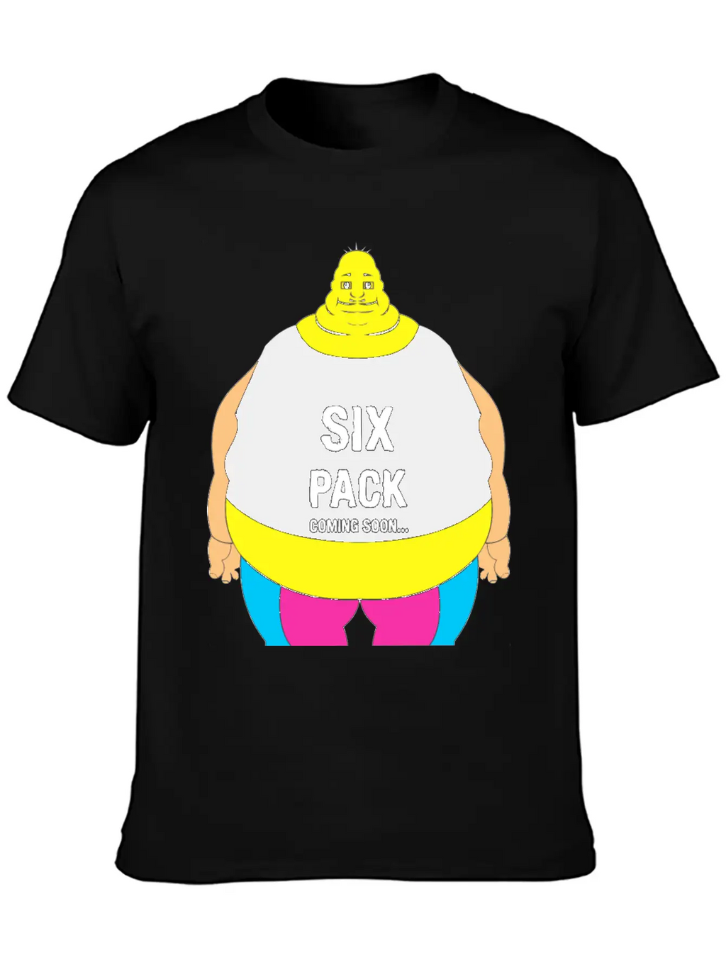 Six Pack Body Basic Graphic T-Shirt – Daily Comfort In Soft Cotton