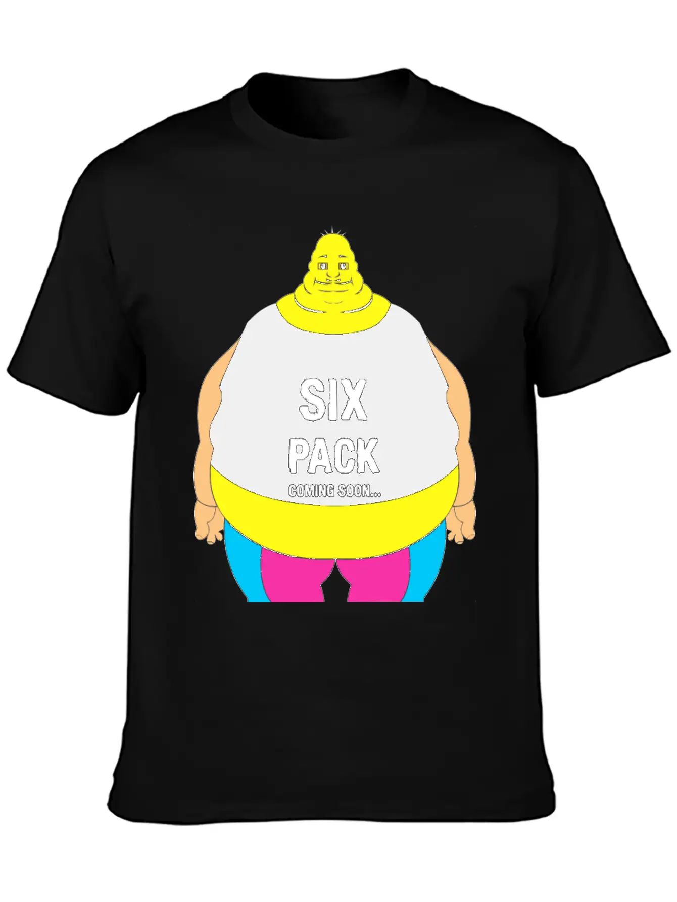 Six Pack Body Basic Graphic T-Shirt – Daily Comfort In Soft Cotton