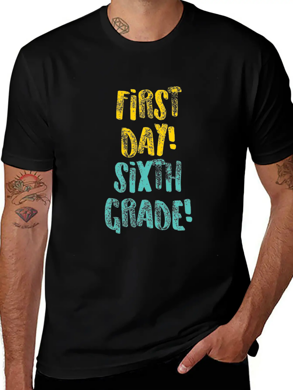 Sixth Grade Sixth Day Light Funny Sixth Grade Gift 6th Teacher Appreciation Relaxed Everyday Tee – Lightweight And Durable Cotton