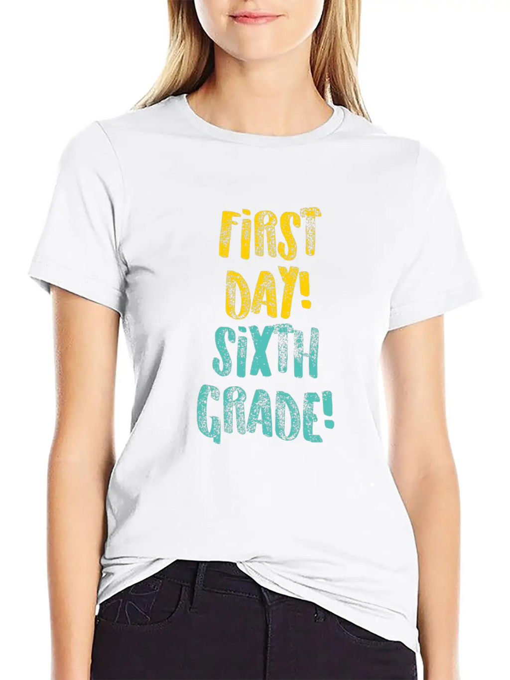 Sixth Grade Sixth Day Light Funny Sixth Grade Gift 6th Teacher Appreciation Relaxed Everyday Tee – Lightweight And Durable Cotton