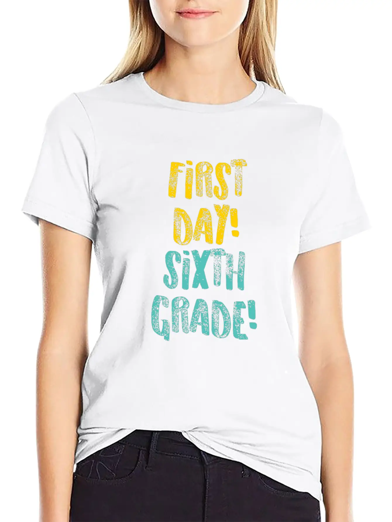Sixth Grade Sixth Day Light Funny Sixth Grade Gift 6th Teacher Appreciation Relaxed Everyday Tee – Lightweight And Durable Cotton