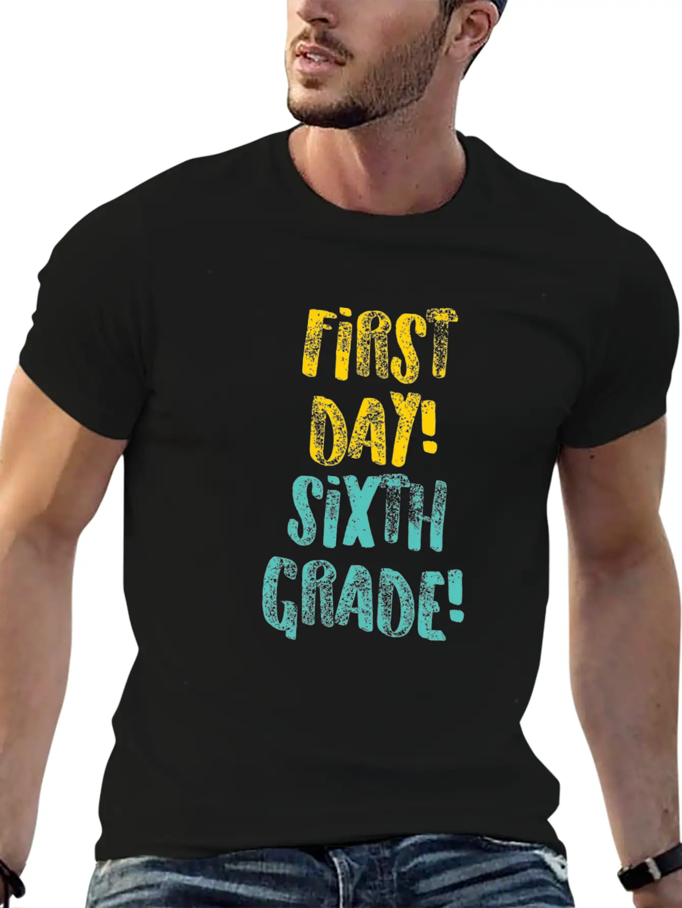 Sixth Grade Sixth Day Light Funny Sixth Grade Gift 6th Teacher Appreciation Relaxed Everyday Tee – Lightweight And Durable Cotton