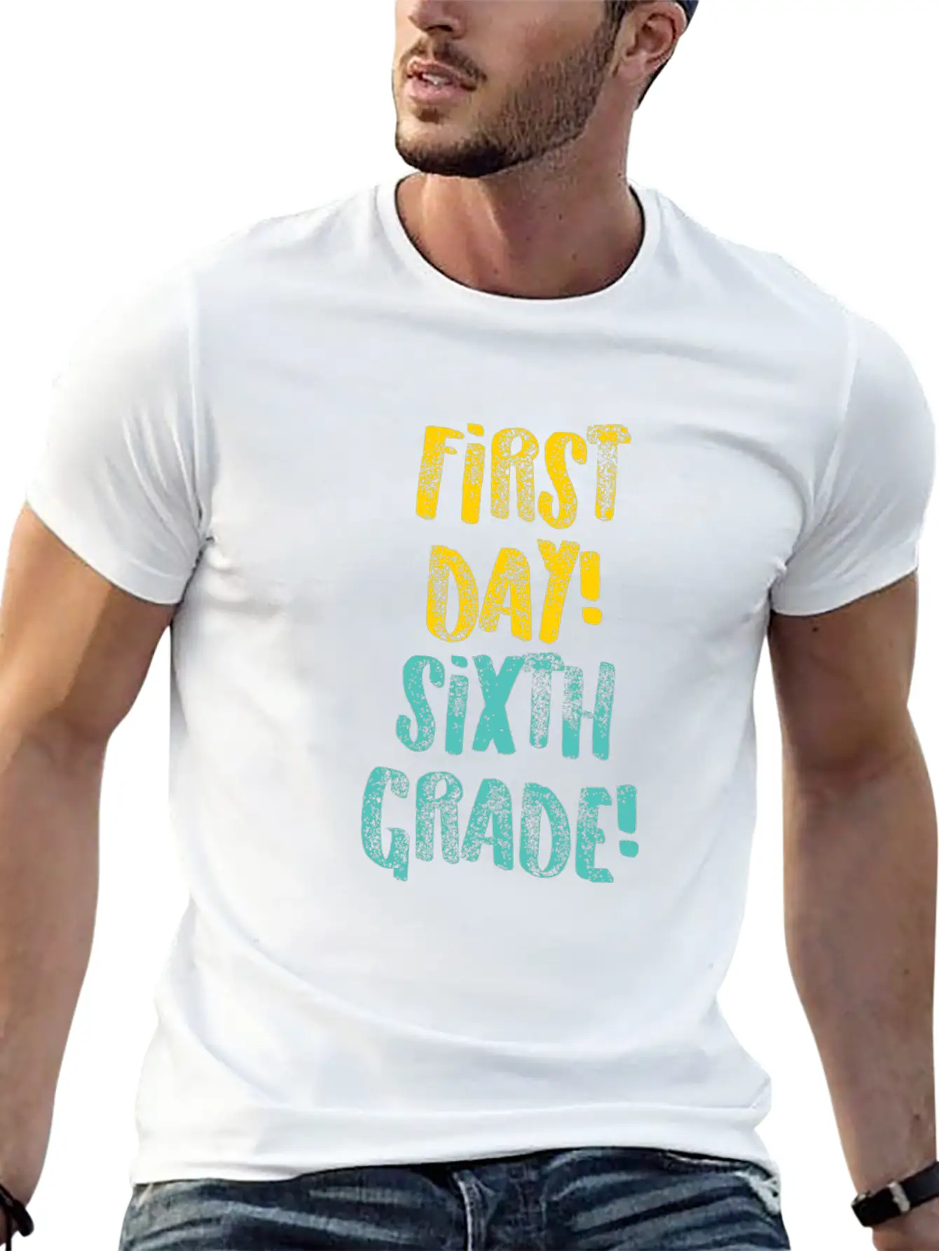 Sixth Grade Sixth Day Light Funny Sixth Grade Gift 6th Teacher Appreciation Relaxed Everyday Tee – Lightweight And Durable Cotton