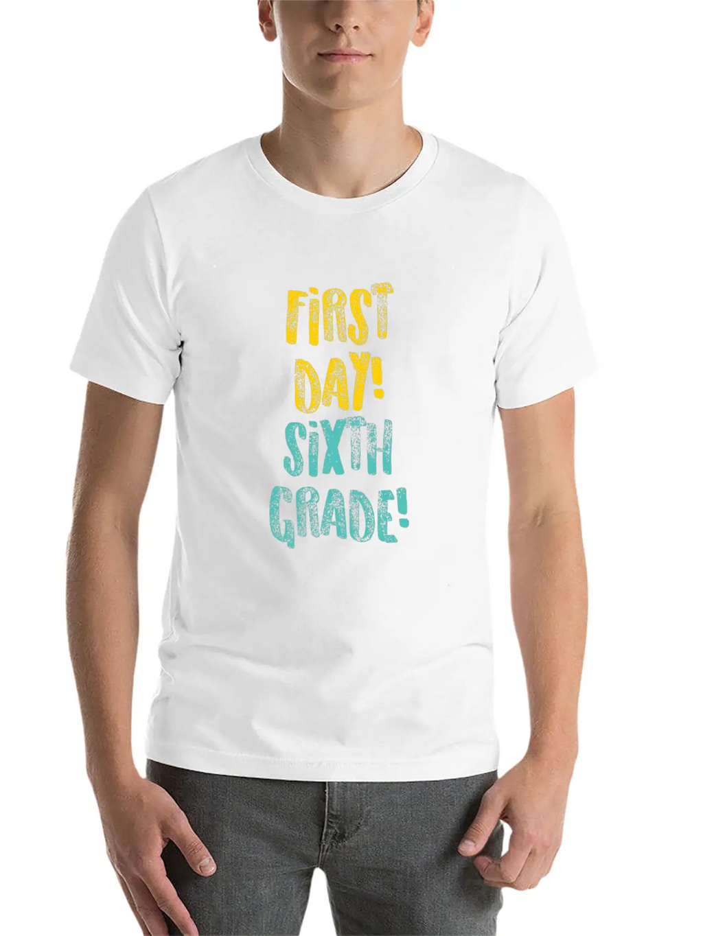 Sixth Grade Sixth Day Light Funny Sixth Grade Gift 6th Teacher Appreciation Relaxed Everyday Tee – Lightweight And Durable Cotton
