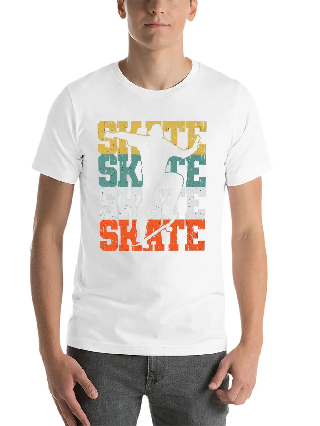 Skate Skateboard Gift For A Skater Boy Or Skater W Breathable Graphic T-Shirt – Perfect For Casual Days