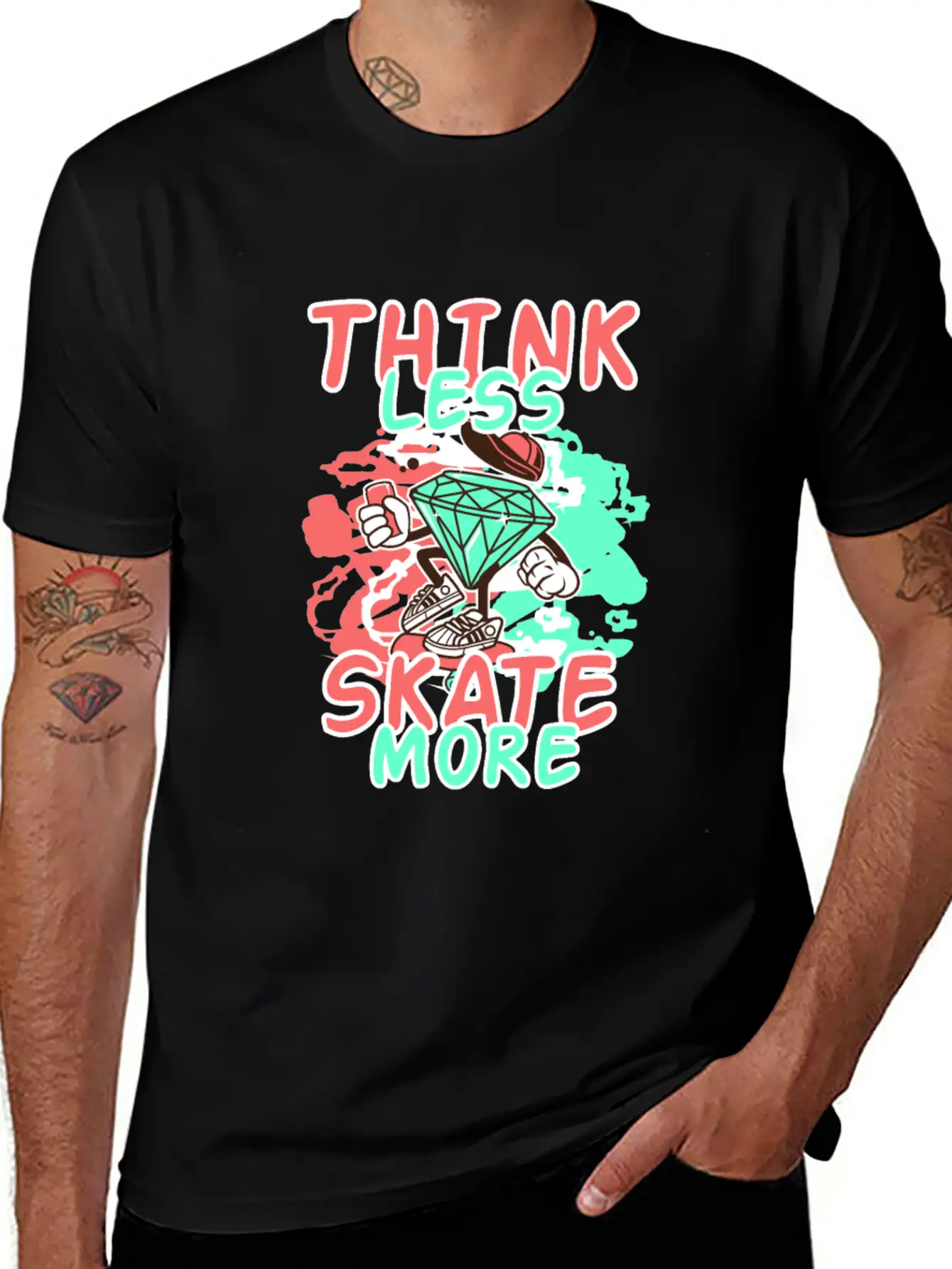 Skateboarder Skateboard Extreme Skater Timeless Short Sleeve Tee – Comfy And Minimalist Design
