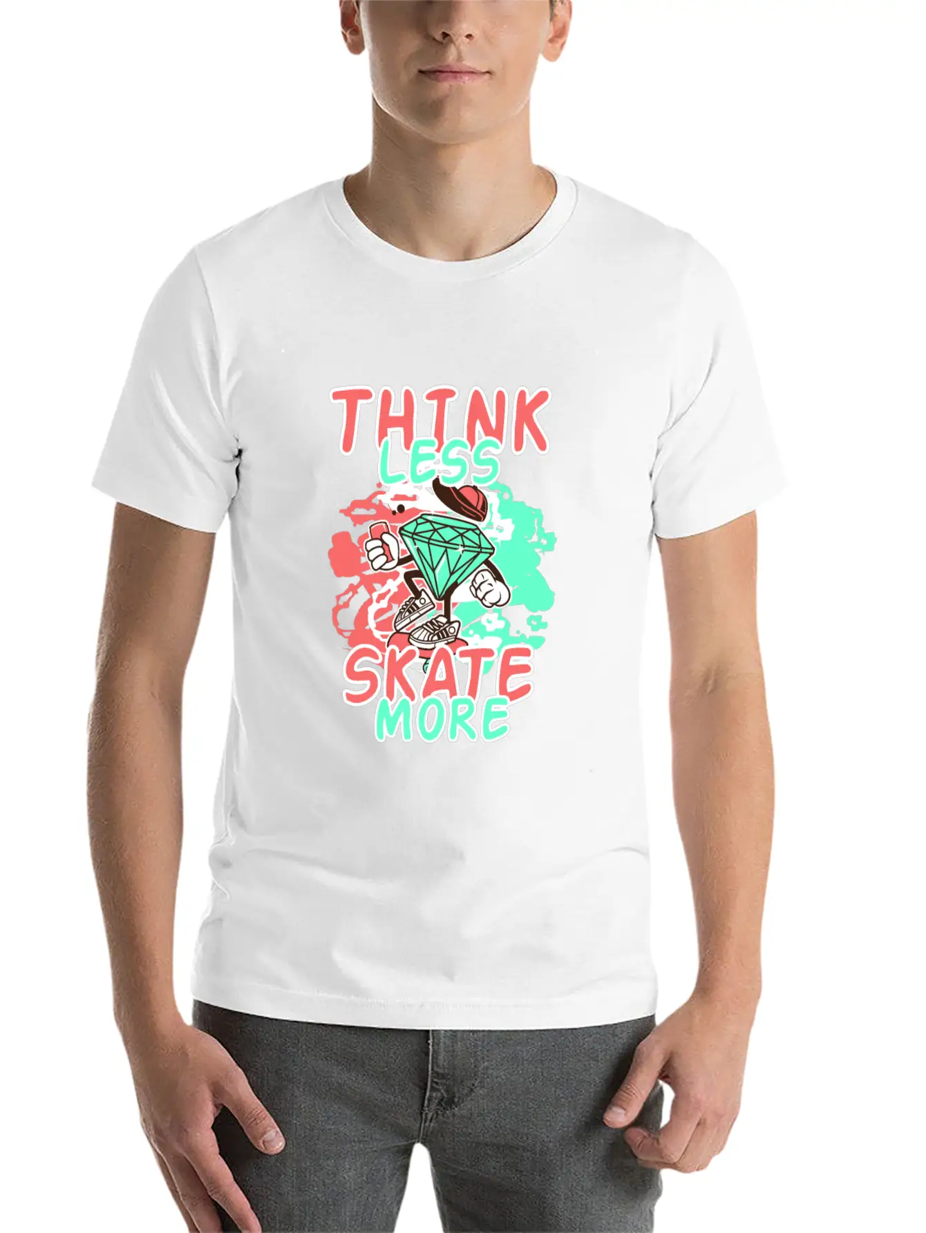 Skateboarder Skateboard Extreme Skater Timeless Short Sleeve Tee – Comfy And Minimalist Design