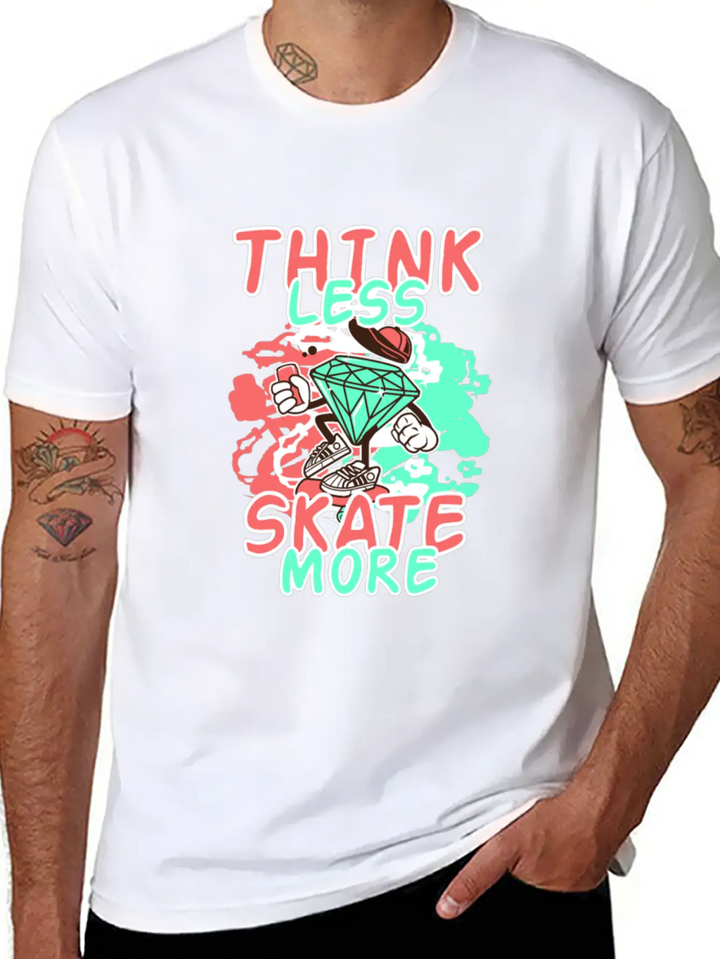 Skateboarder Skateboard Extreme Skater Timeless Short Sleeve Tee – Comfy And Minimalist Design