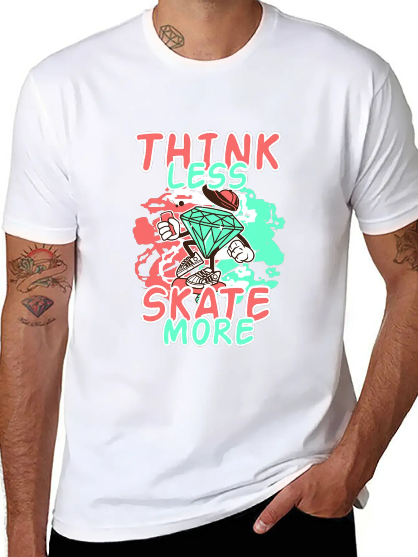 Skateboarder Skateboard Extreme Skater Timeless Short Sleeve Tee – Comfy And Minimalist Design