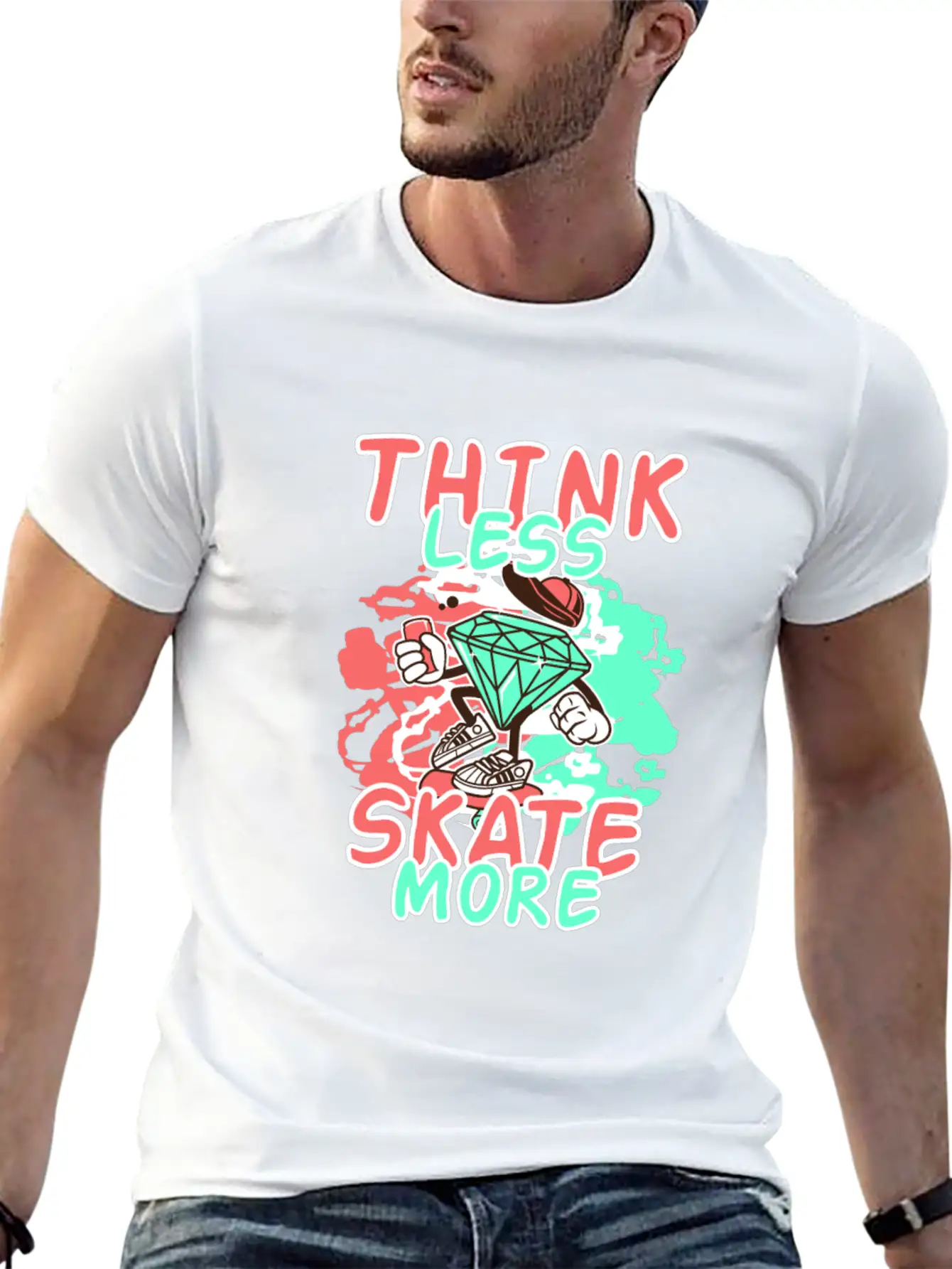 Skateboarder Skateboard Extreme Skater Timeless Short Sleeve Tee – Comfy And Minimalist Design