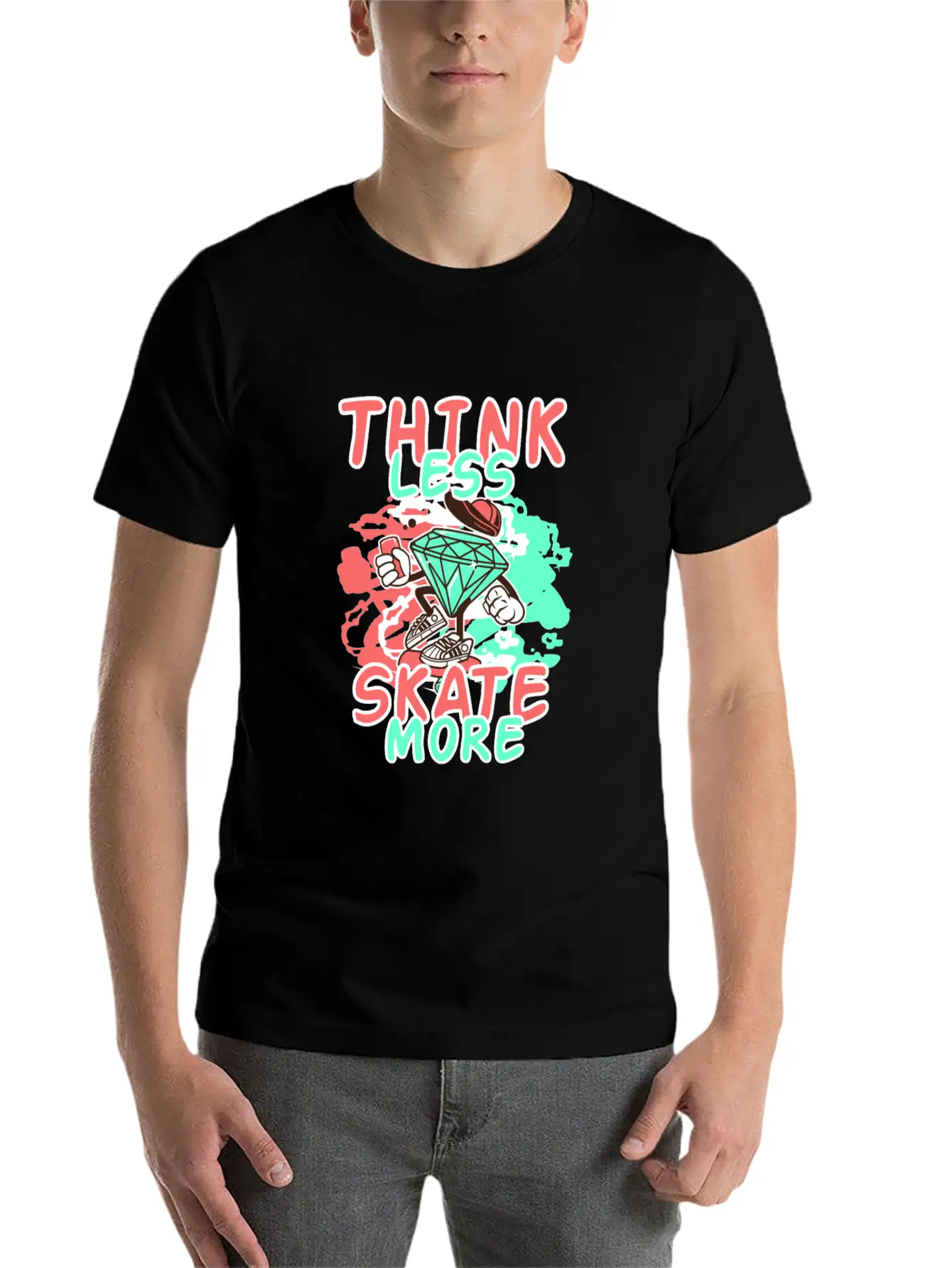 Skateboarder Skateboard Extreme Skater Timeless Short Sleeve Tee – Comfy And Minimalist Design