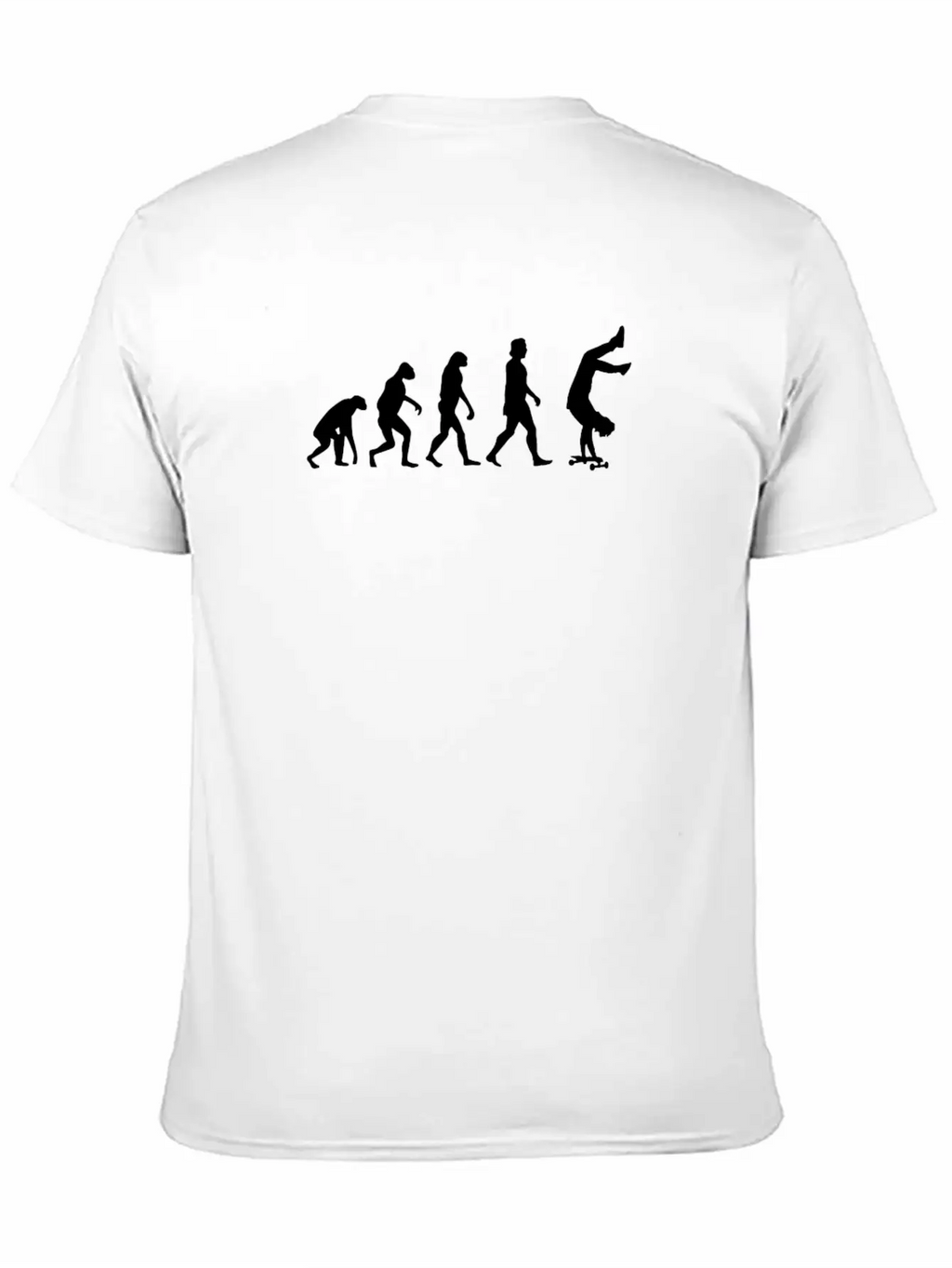 Skateboarder Skater Evolution Basic Graphic T-Shirt – Daily Comfort In Soft Cotton