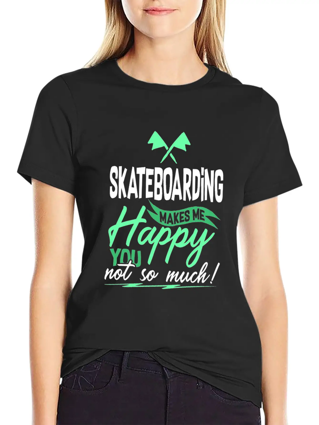 Skateboarding Skater Breathable Soft Cotton T-Shirt – Timeless Casual Look