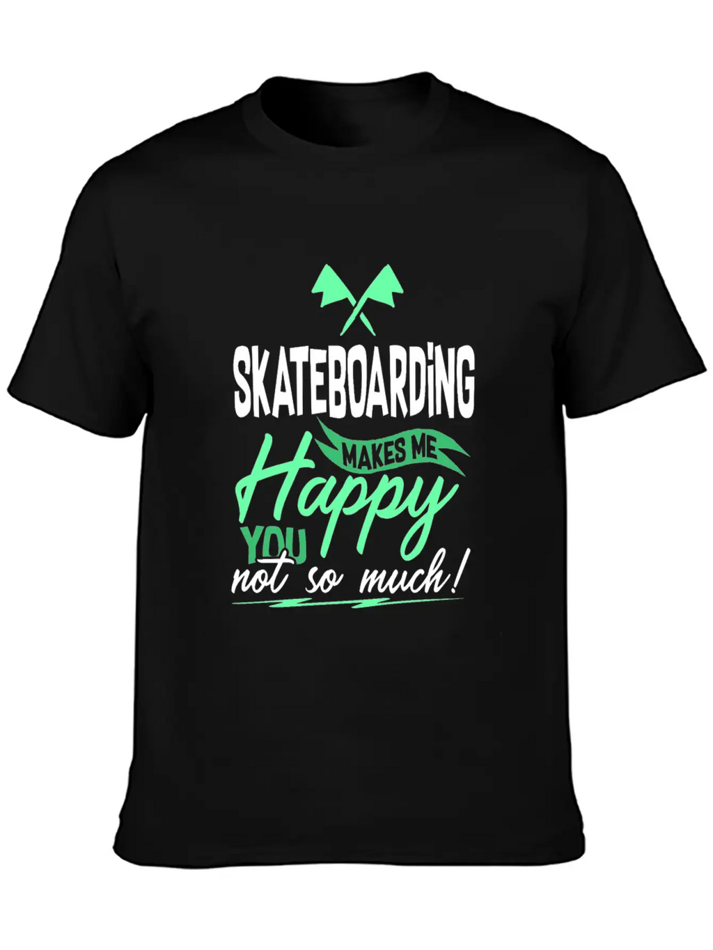 Skateboarding Skater Breathable Soft Cotton T-Shirt – Timeless Casual Look