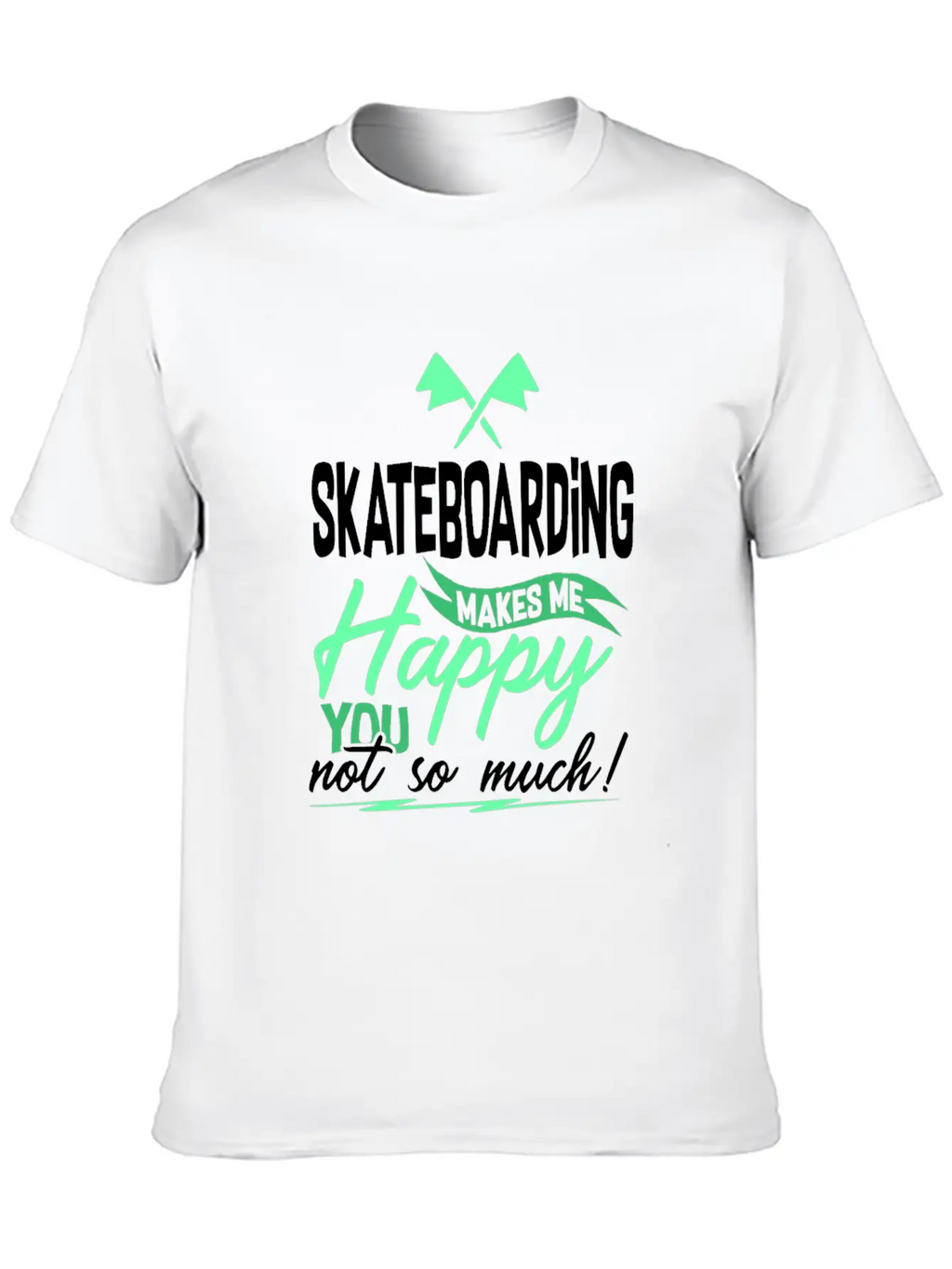 Skateboarding Skater Breathable Soft Cotton T-Shirt – Timeless Casual Look