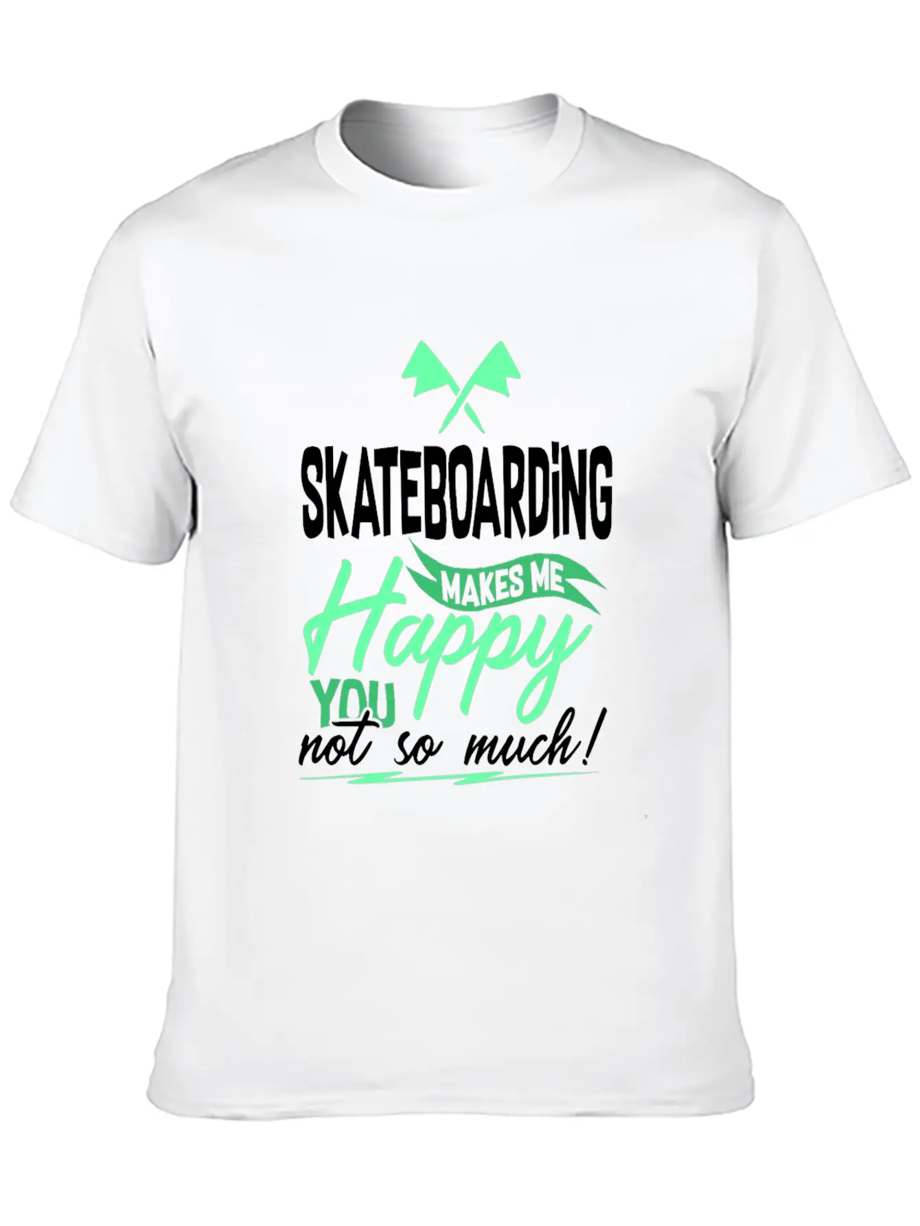Skateboarding Skater Breathable Soft Cotton T-Shirt – Timeless Casual Look