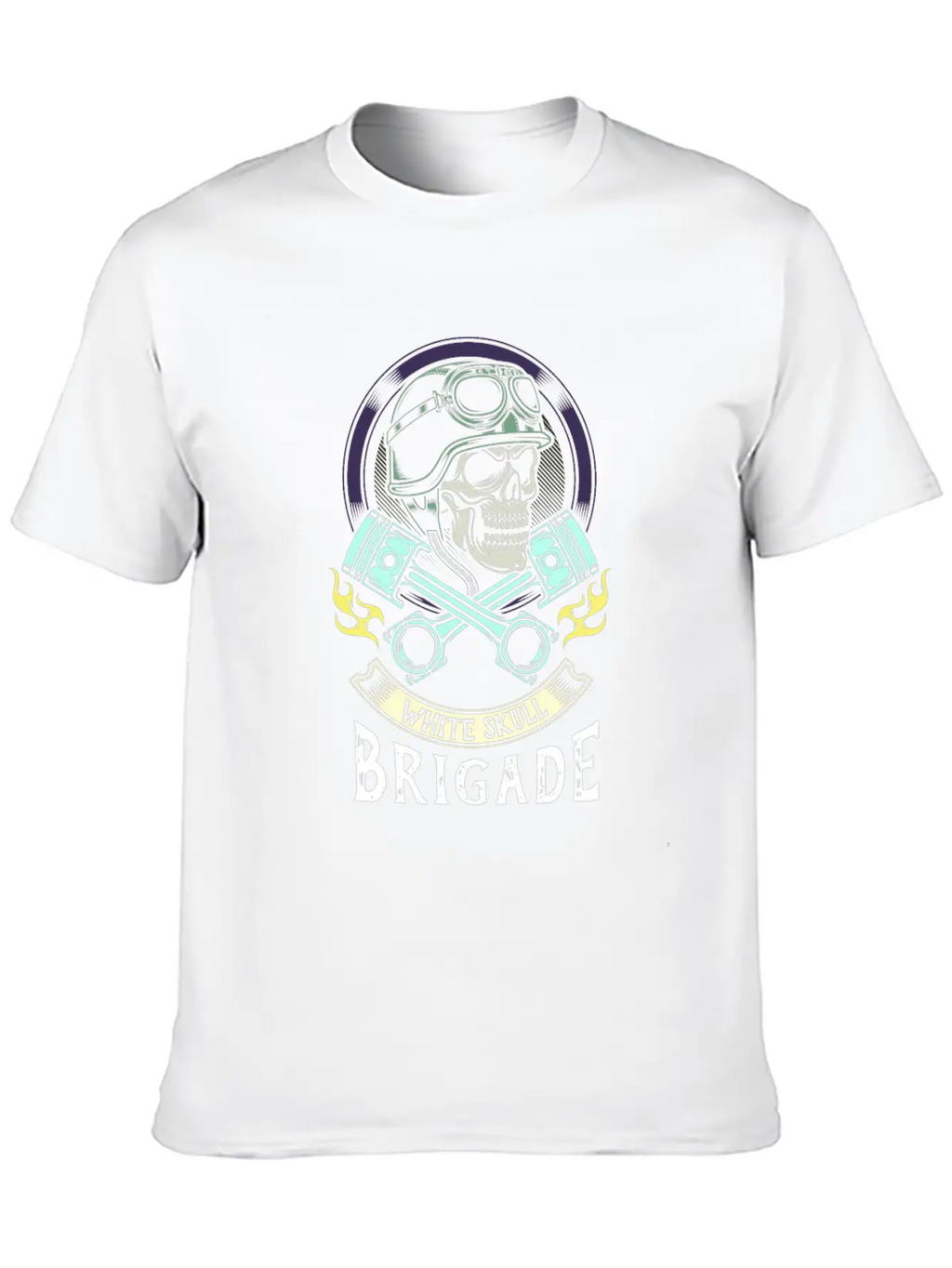 Skateboarding Skull Bone Brigade Timeless Short Sleeve Tee – Comfy And Minimalist Design