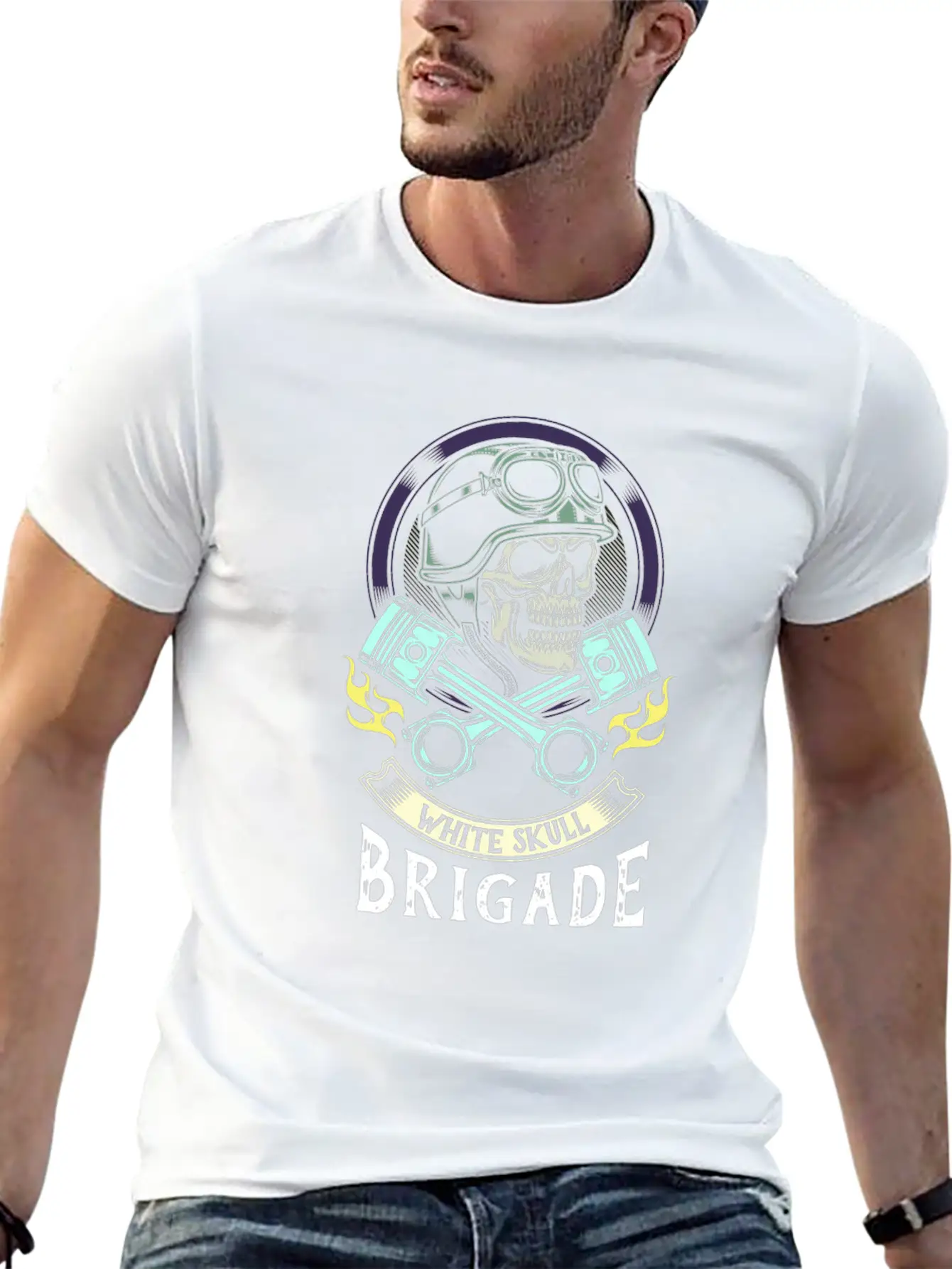 Skateboarding Skull Bone Brigade Timeless Short Sleeve Tee – Comfy And Minimalist Design