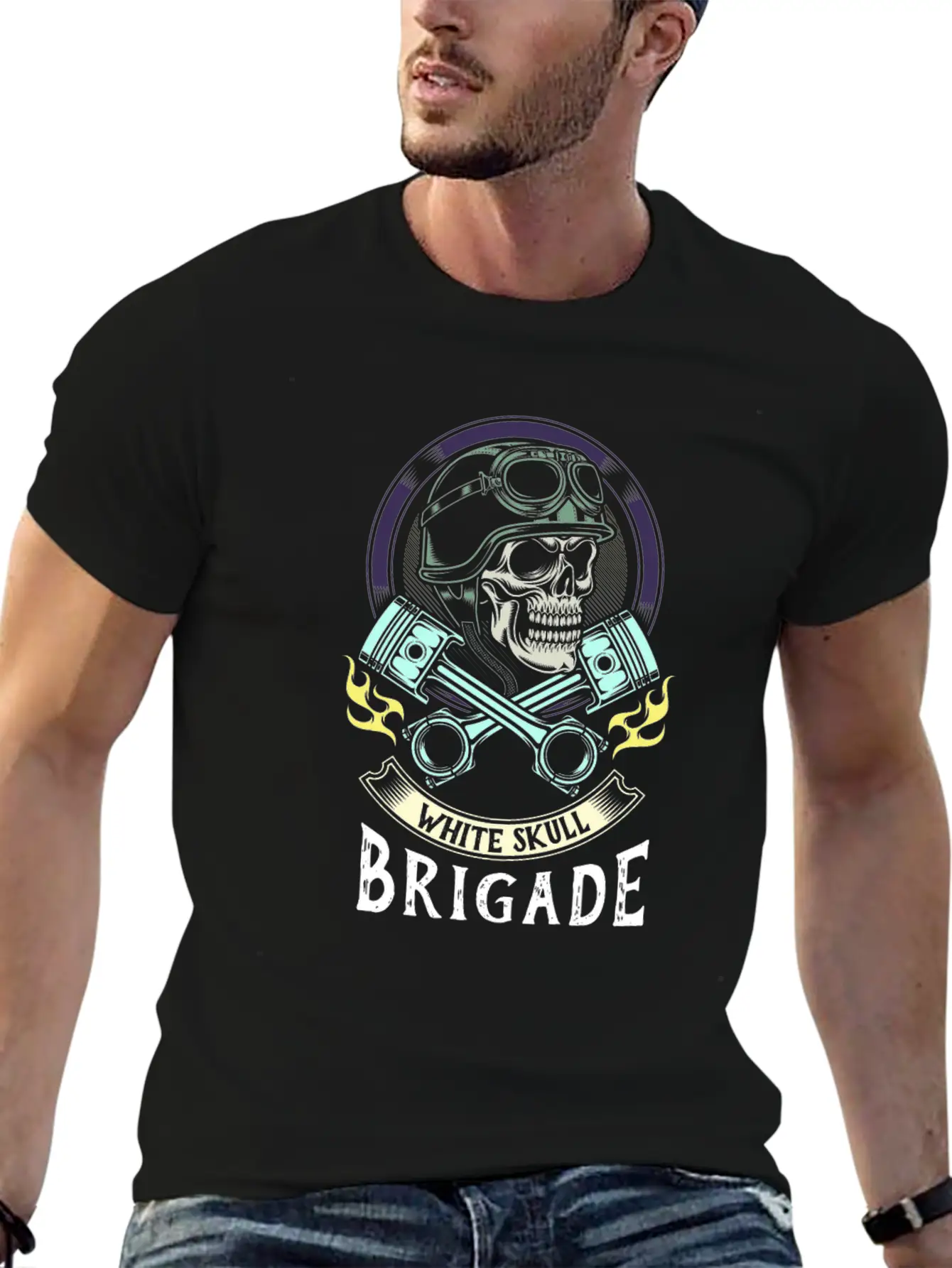Skateboarding Skull Bone Brigade Timeless Short Sleeve Tee – Comfy And Minimalist Design