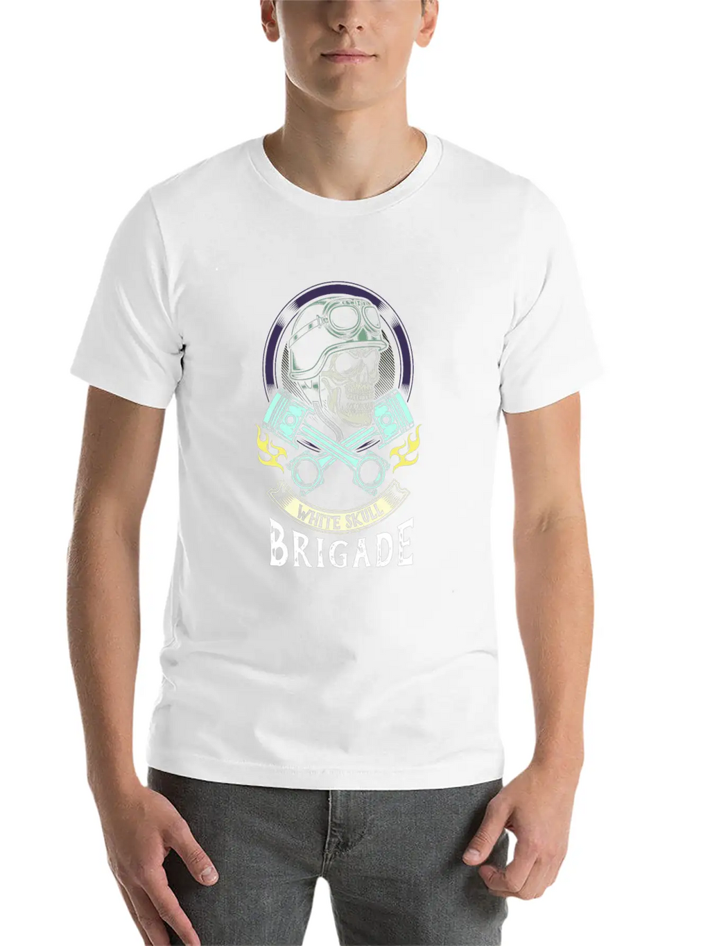 Skateboarding Skull Bone Brigade Timeless Short Sleeve Tee – Comfy And Minimalist Design