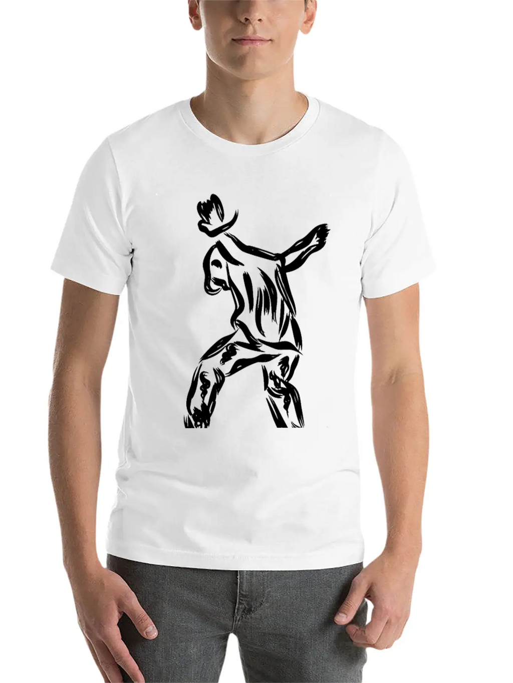 Skater Unisex Casual T-Shirt – Clean Design For Daily Comfort