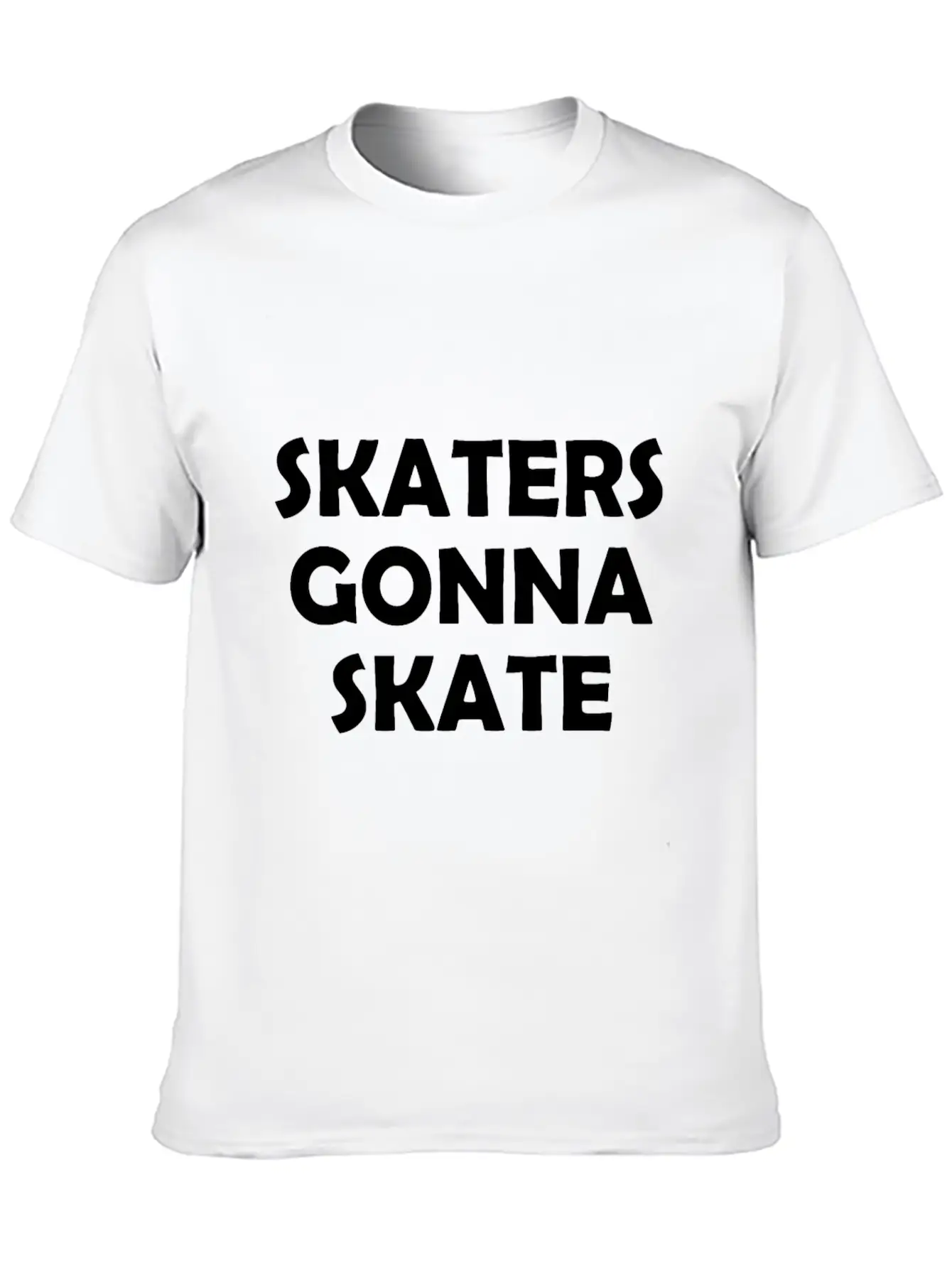 Skaters Gonna Skate Relaxed Everyday Tee – Lightweight And Durable Cotton