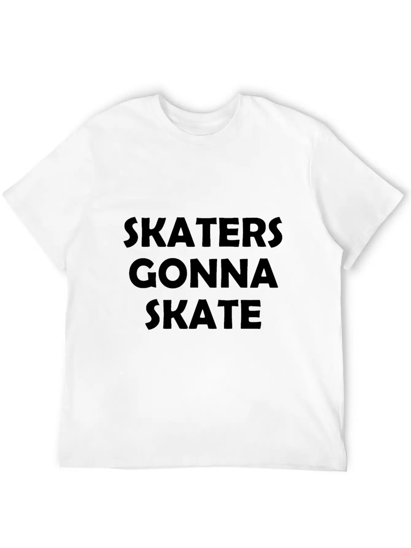 Skaters Gonna Skate Relaxed Everyday Tee – Lightweight And Durable Cotton