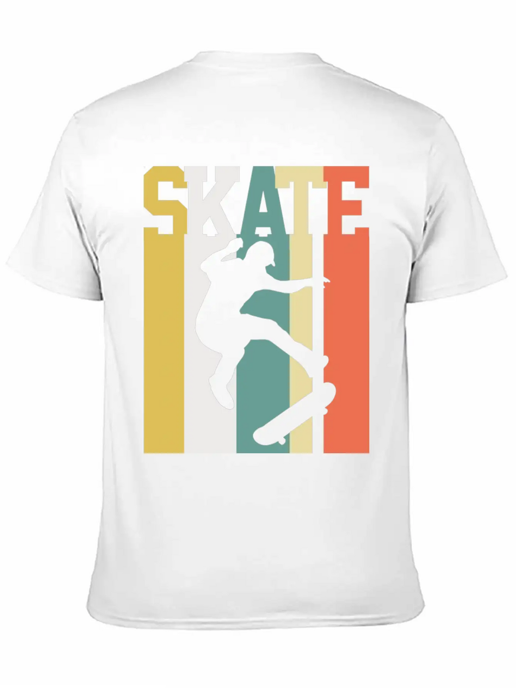 Skating Skater Skate Vintage Unisex Casual T-Shirt – Clean Design For Daily Comfort
