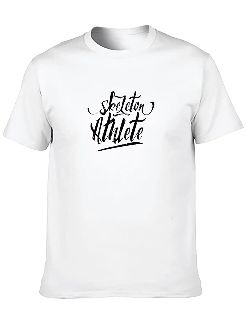 Skeleton Athlete Relaxed Everyday Tee – Lightweight And Durable Cotton